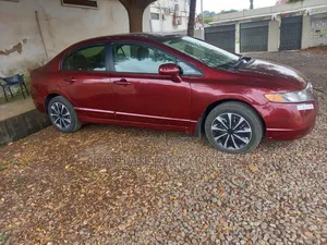 Honda Civic EX Sedan 2010 Red