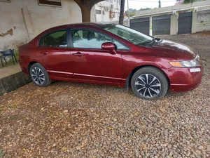 Honda Civic EX Sedan 2010 Red
