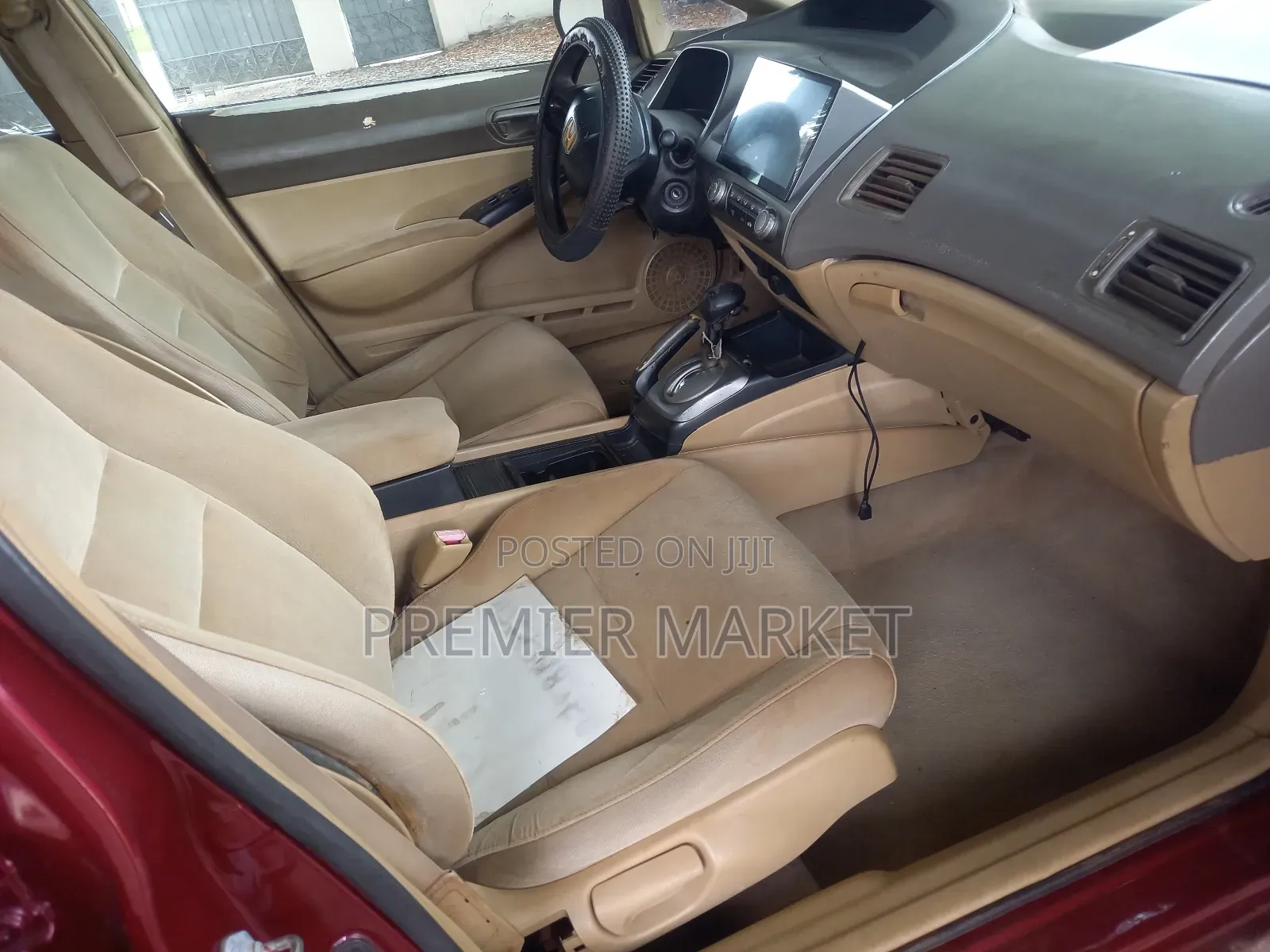 Honda Civic EX Sedan 2010 Red