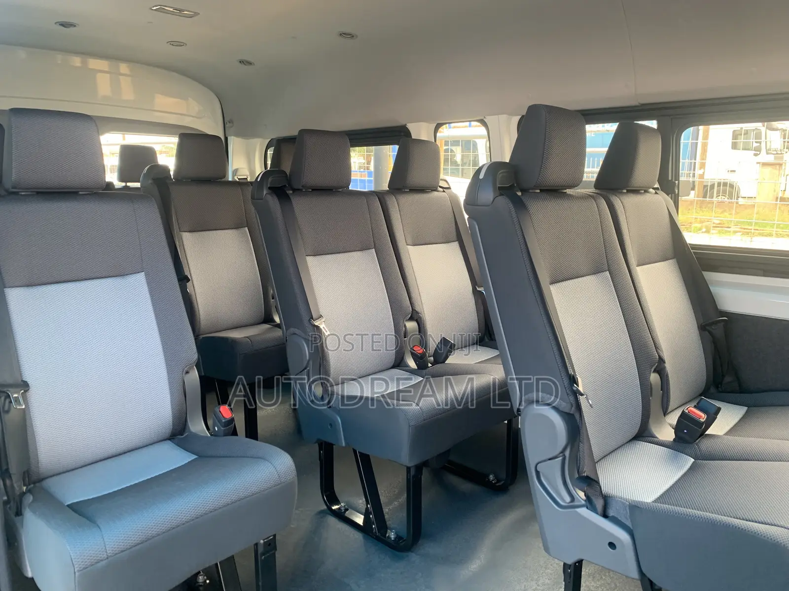 New Toyota HiAce 2025 White