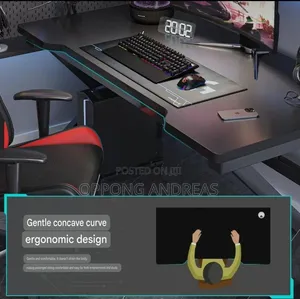 Gaming Table – Ergonomic Gaming Desk With Carbon Fiber Finish