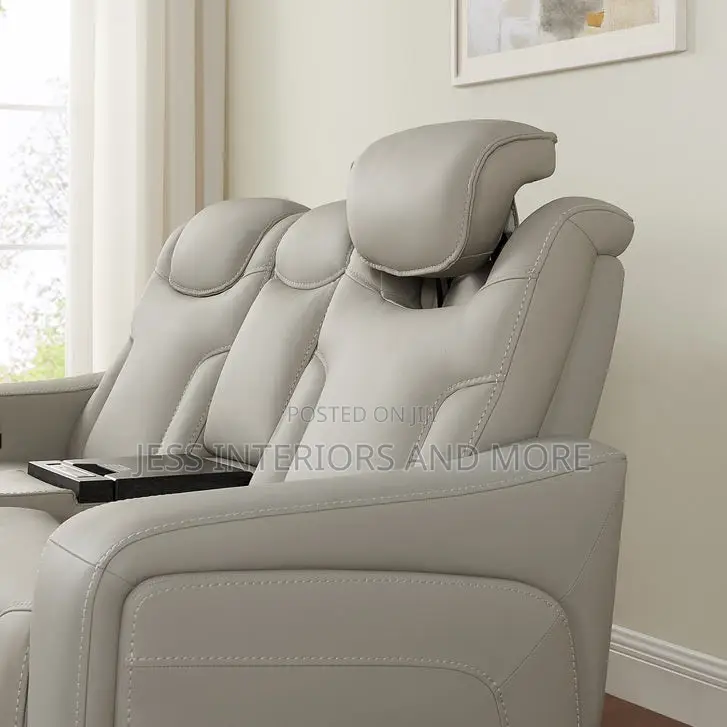 Leather Power Reclining Sofa(Alton)