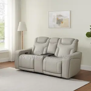 Leather Power Reclining Sofa(Alton)