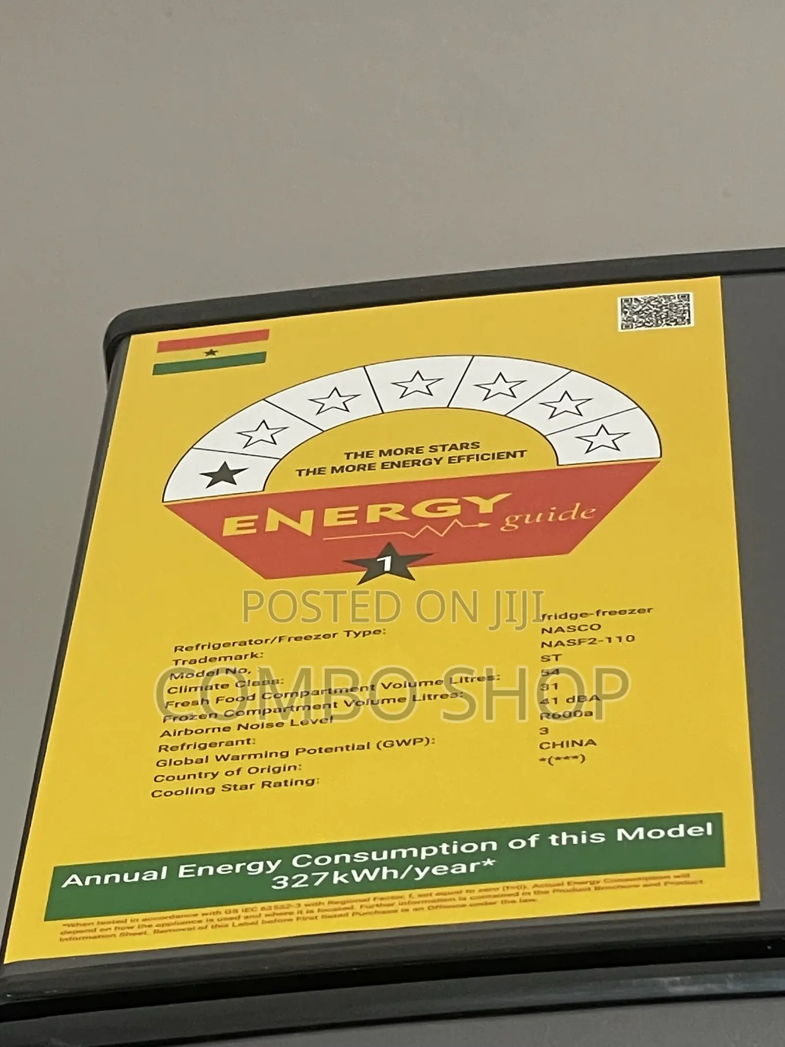 Nasco Fridge 85l