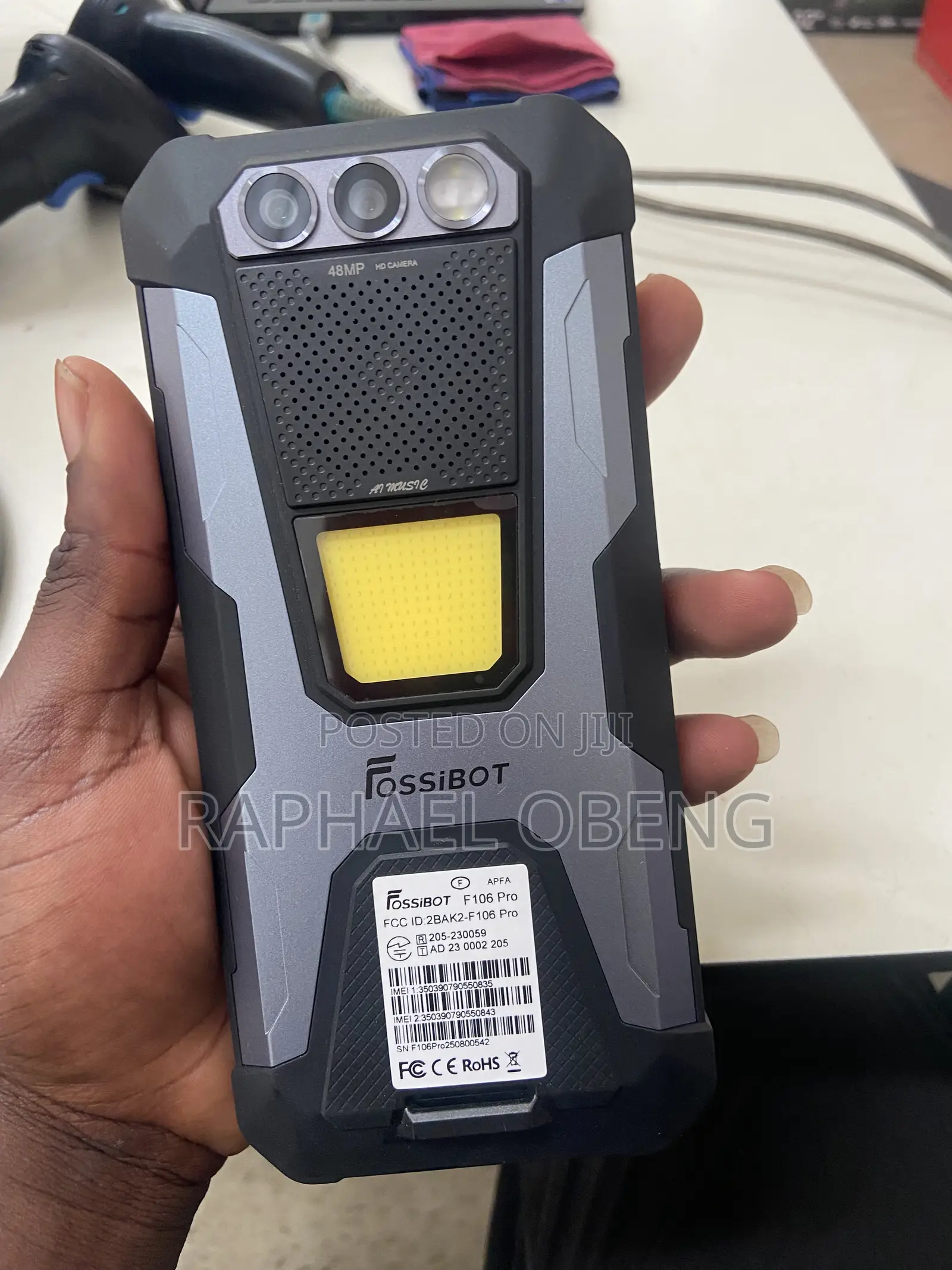 New Fossibot F106 Pro 256 GB Black