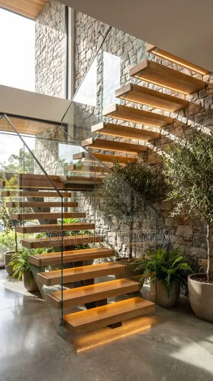 Classic Wooden Stairs