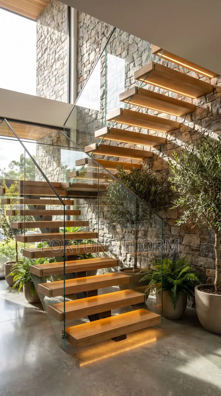 Classic Wooden Stairs