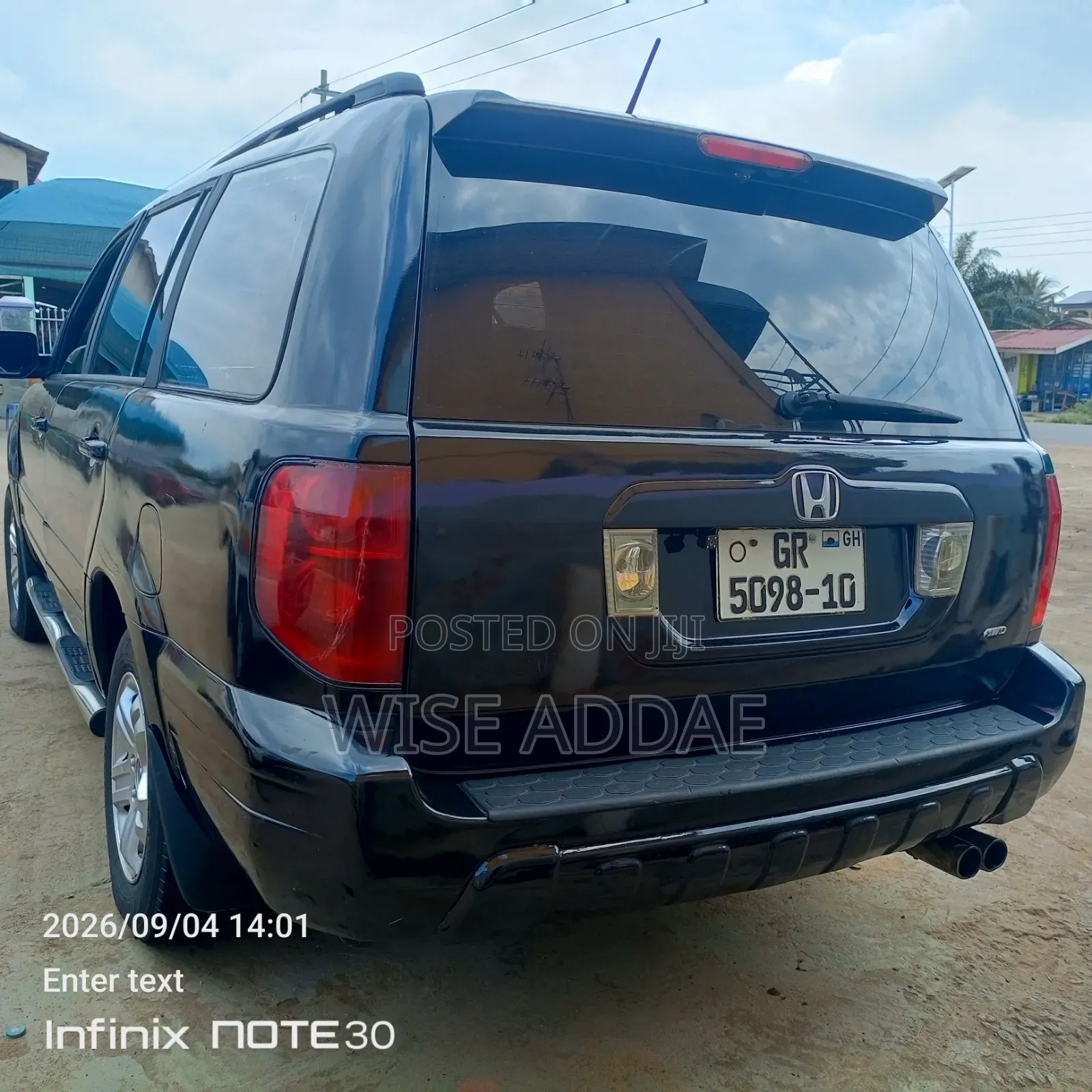 Honda Pilot 2027 Black