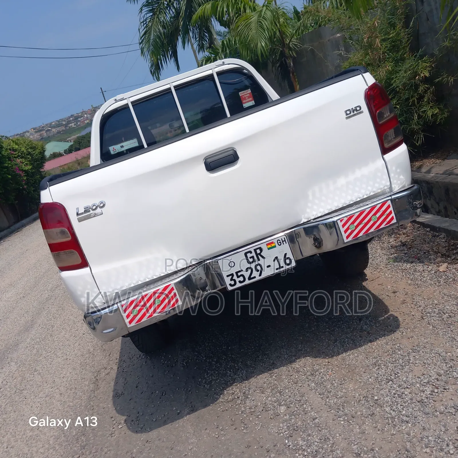 Mitsubishi L200 2015 White