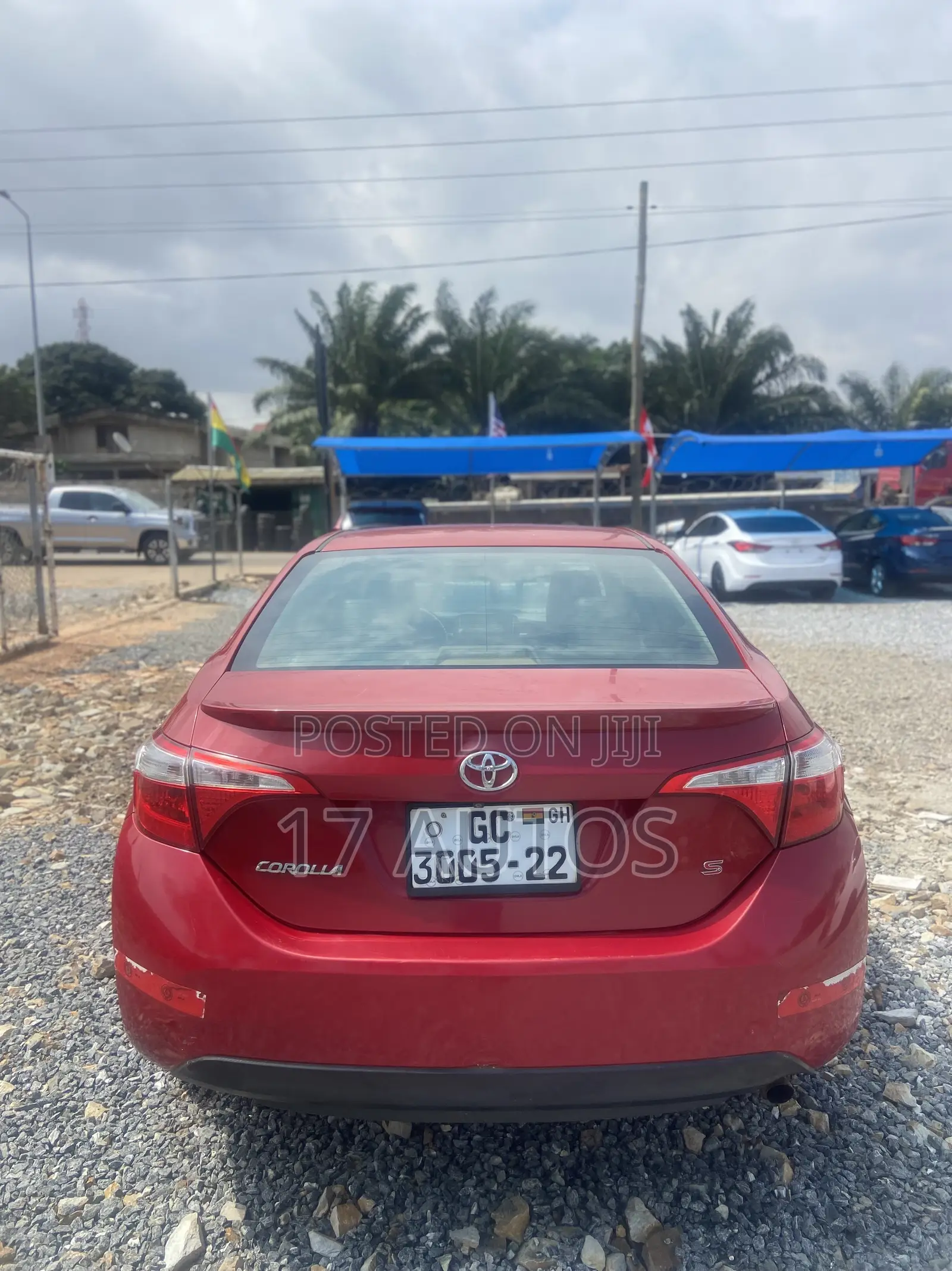 Toyota Corolla L 4dr Sedan (1.8L 4cyl 4A) 2015 Red