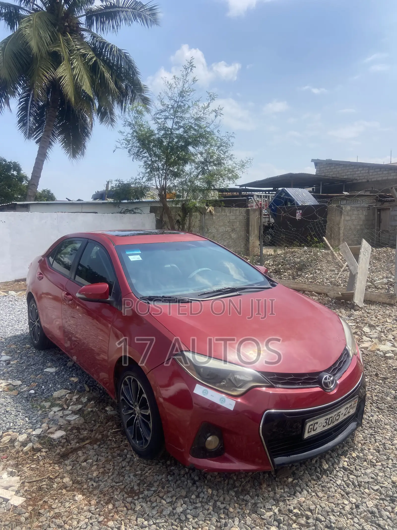 Toyota Corolla L 4dr Sedan (1.8L 4cyl 4A) 2015 Red