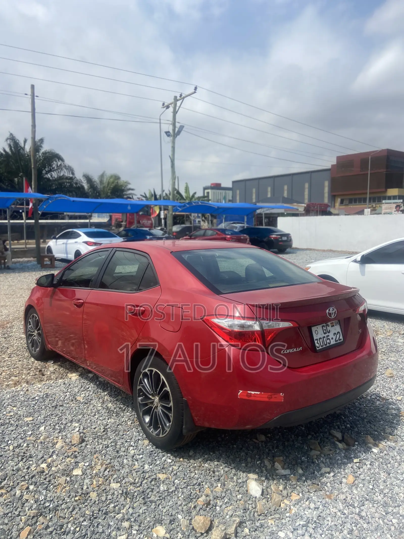 Toyota Corolla L 4dr Sedan (1.8L 4cyl 4A) 2015 Red