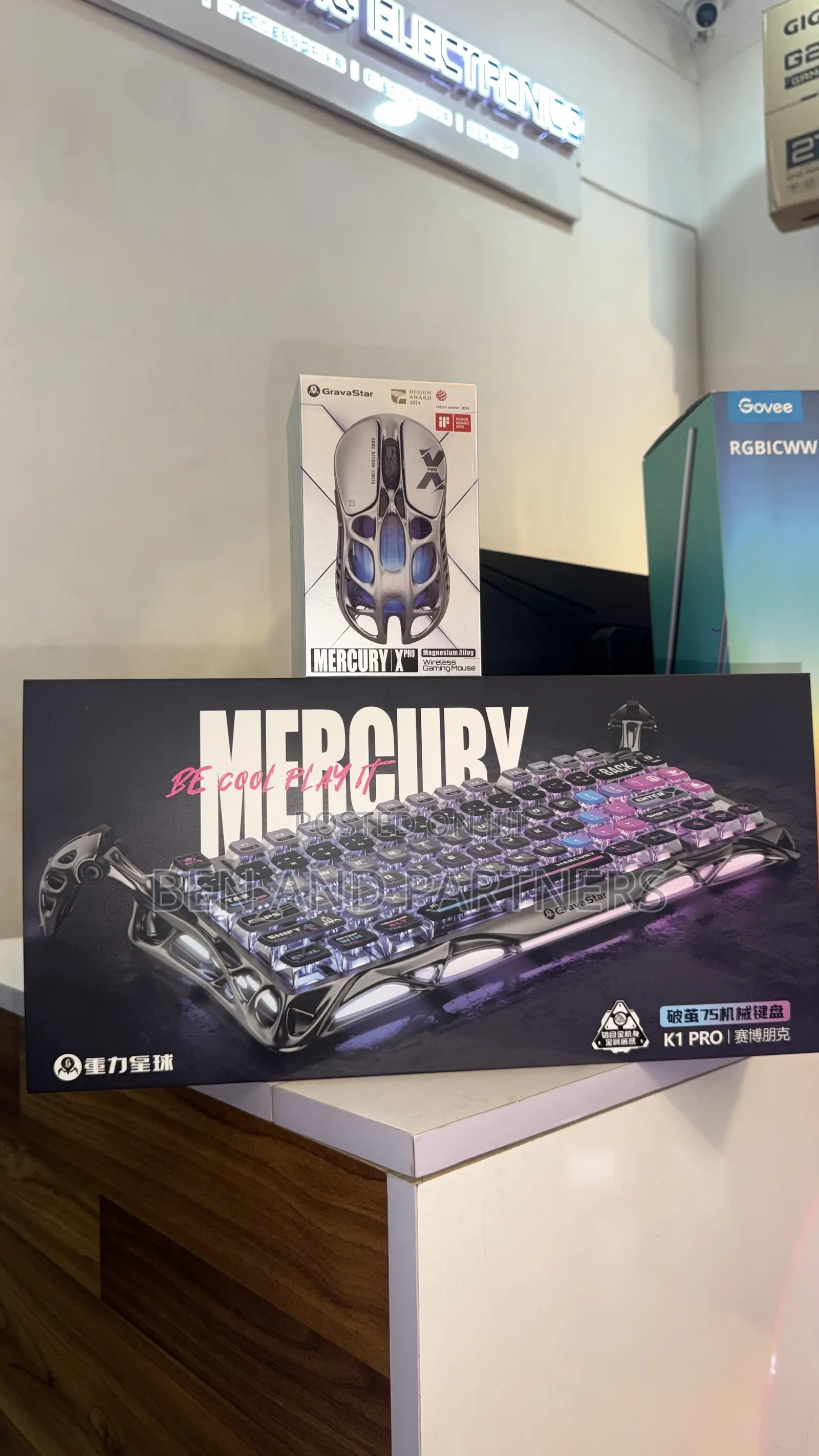 GravaStar Ultimate Gaming Set MERCURY K1 PRO & X PRO