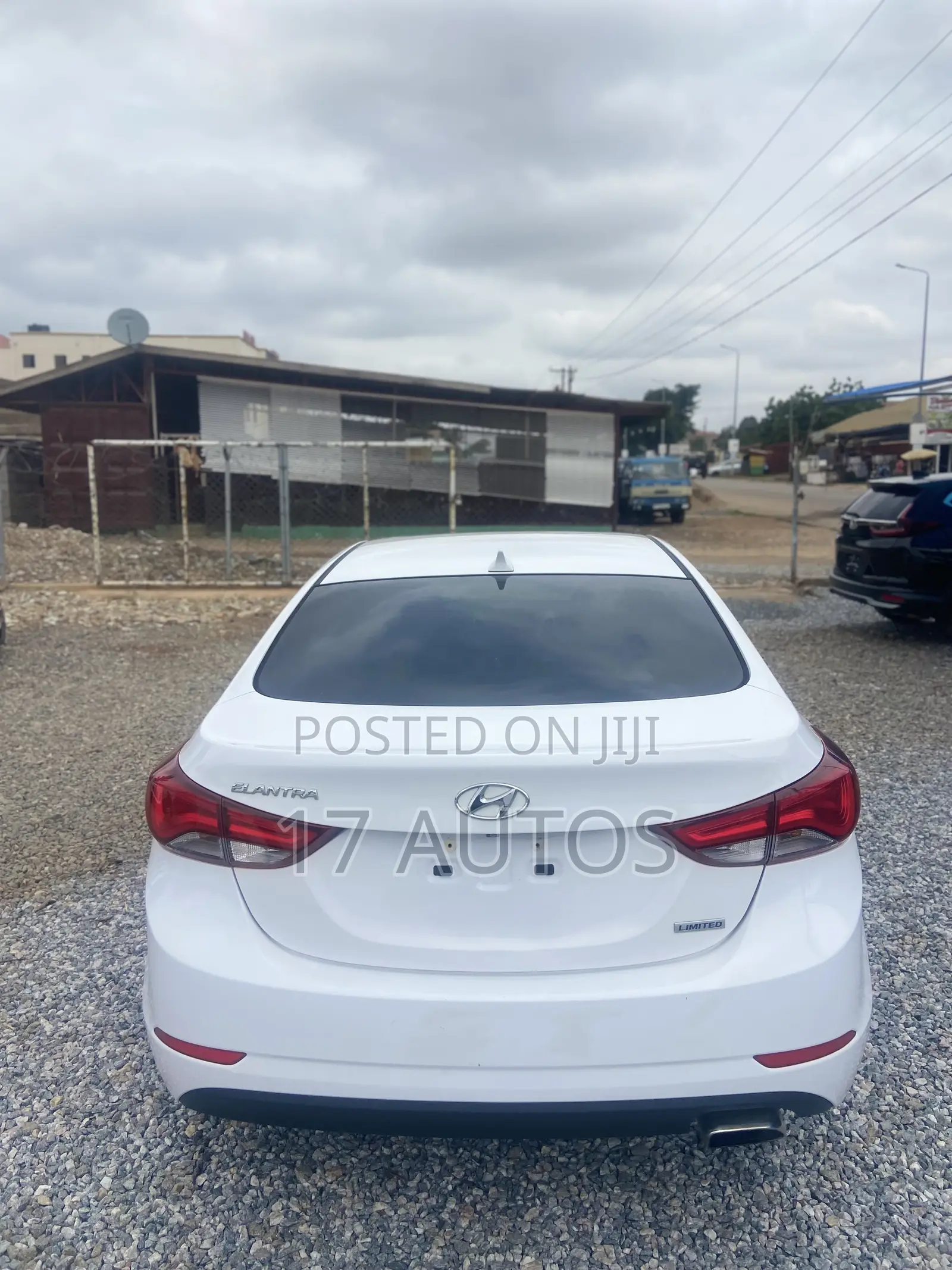 Hyundai Elantra Limited 4dr Sedan (1.8L 4cyl 6A) 2014 White