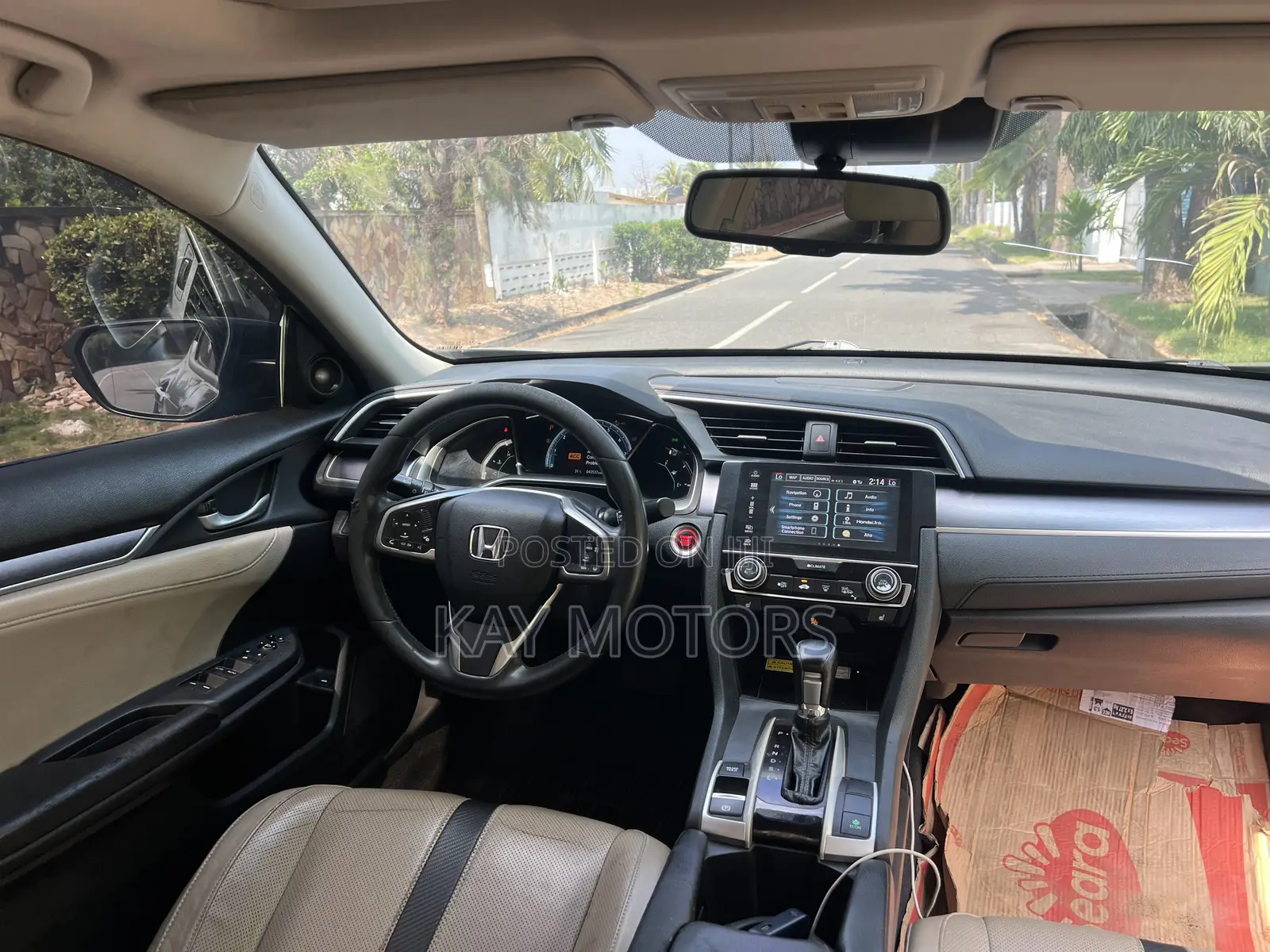 Honda Civic Touring 4dr Sedan (1.5L 4cyl) 2017 Black