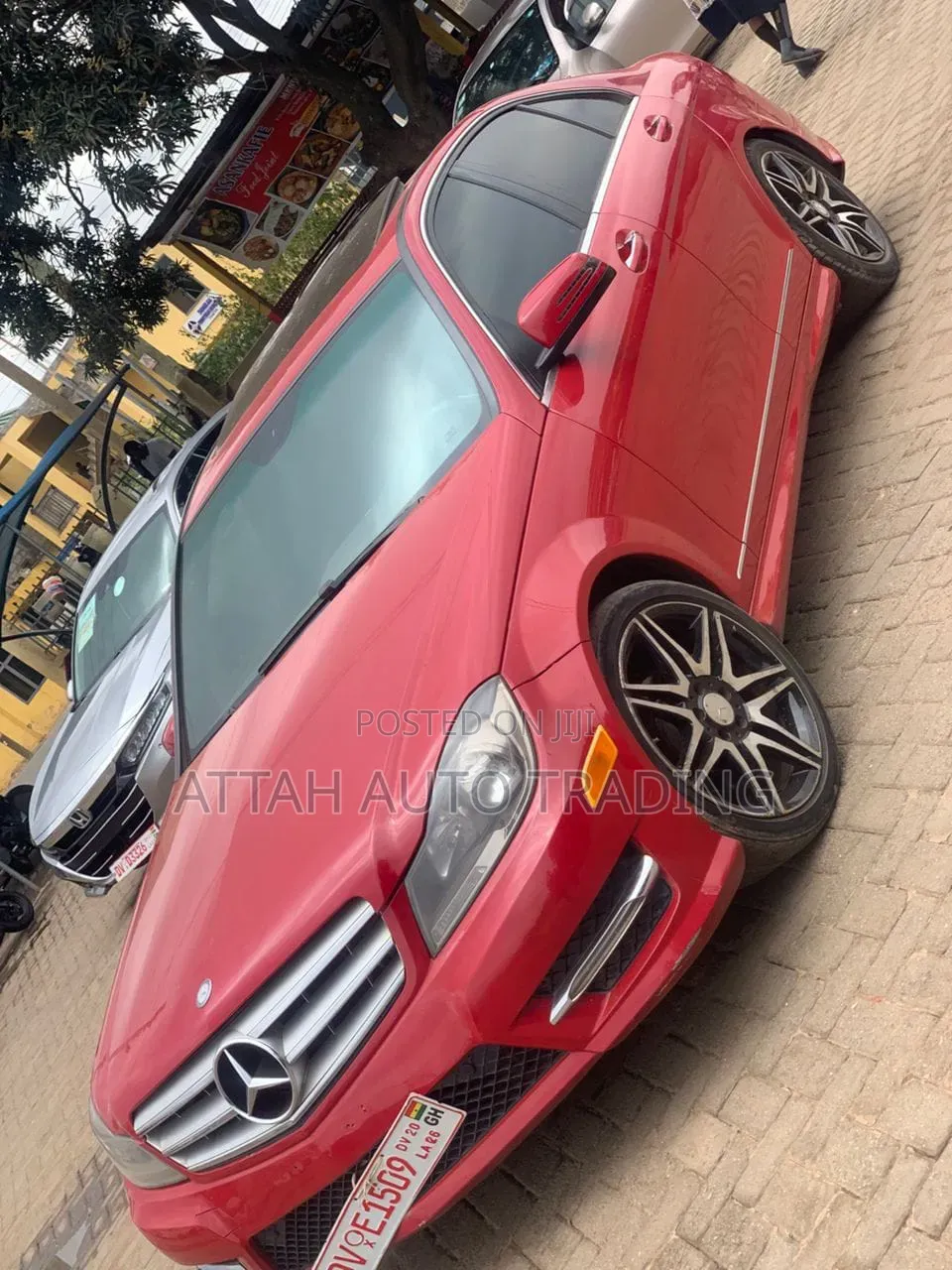 Mercedes-Benz C250 2014 Red