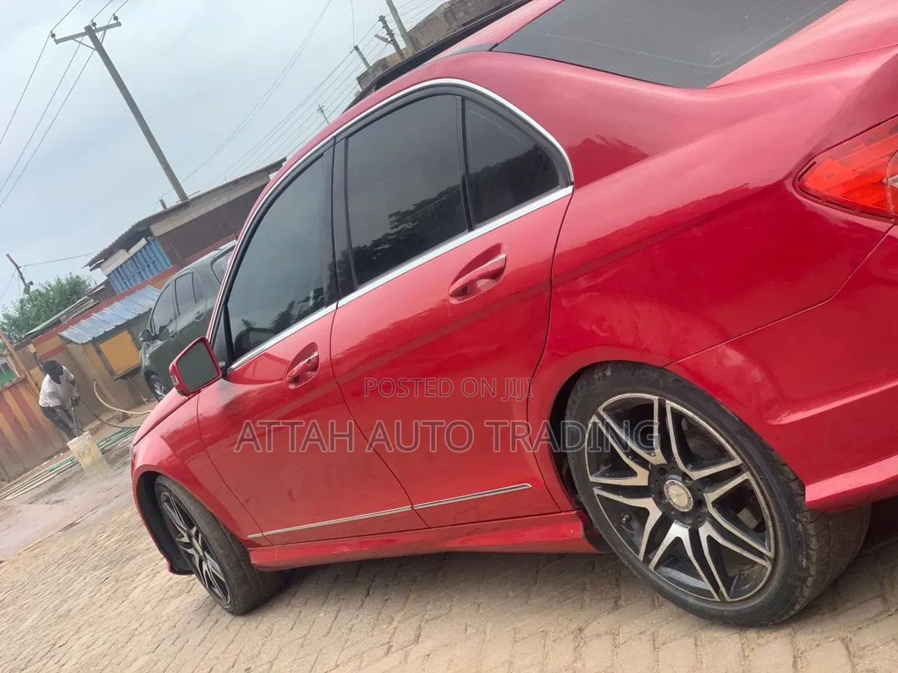 Mercedes-Benz C250 2014 Red