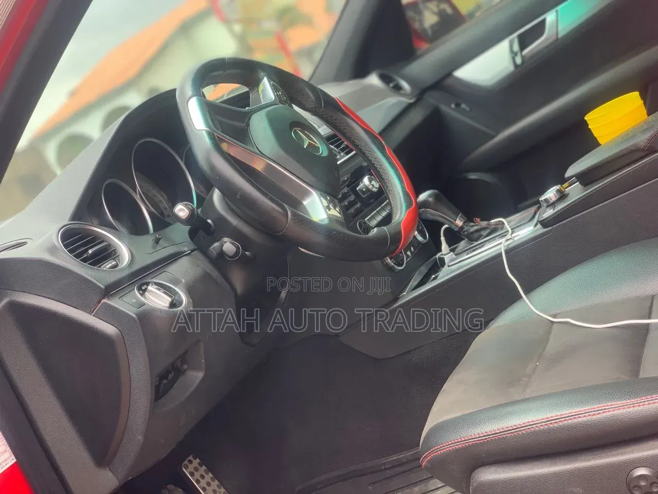 Mercedes-Benz C250 2014 Red
