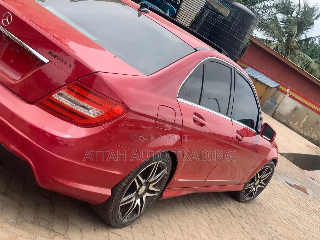 Mercedes-Benz C250 2014 Red