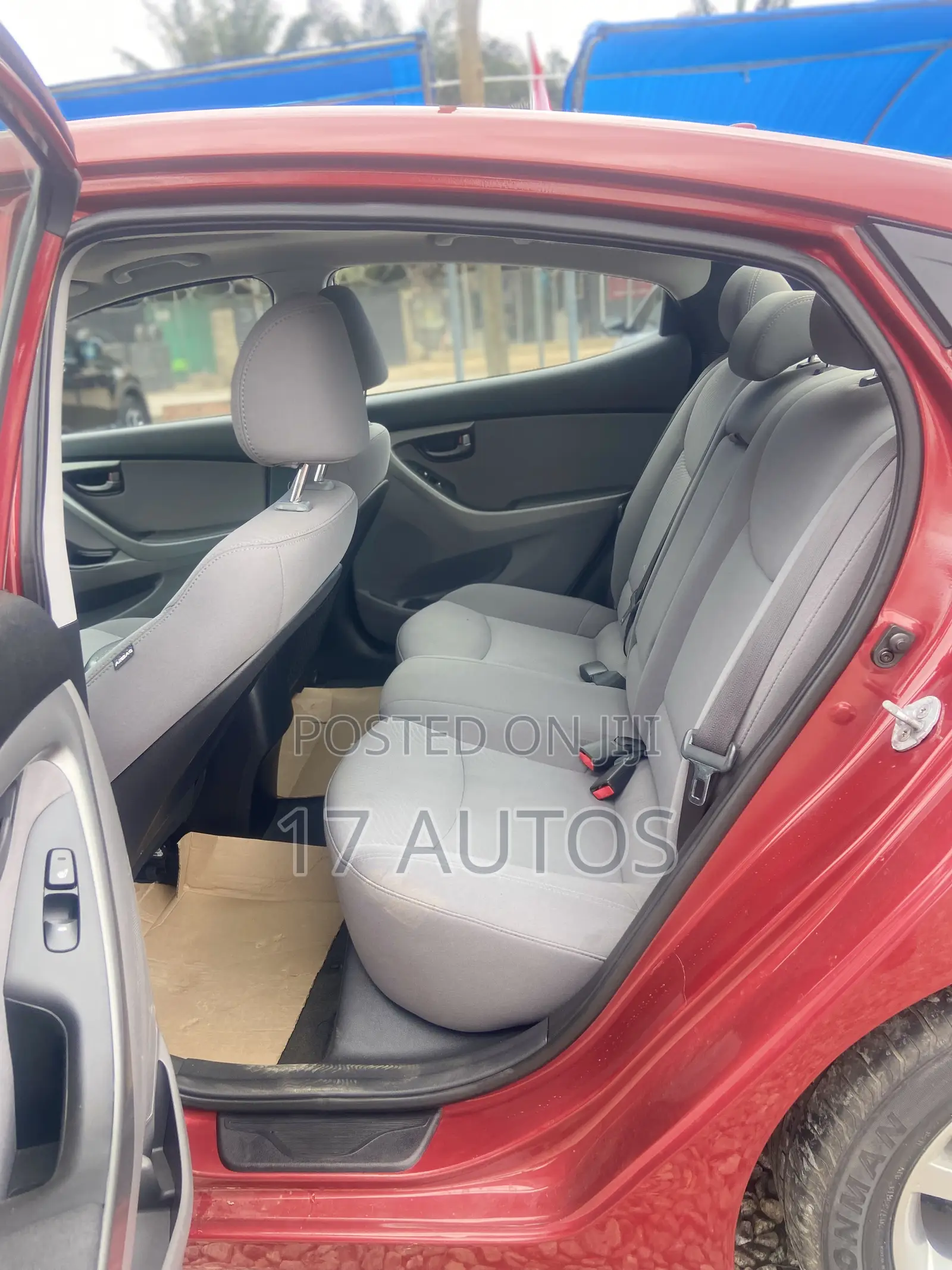 Hyundai Elantra Limited 4dr Sedan (1.8L 4cyl 6A) 2014 Red