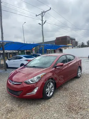 Hyundai Elantra Limited 4dr Sedan (1.8L 4cyl 6A) 2014 Red
