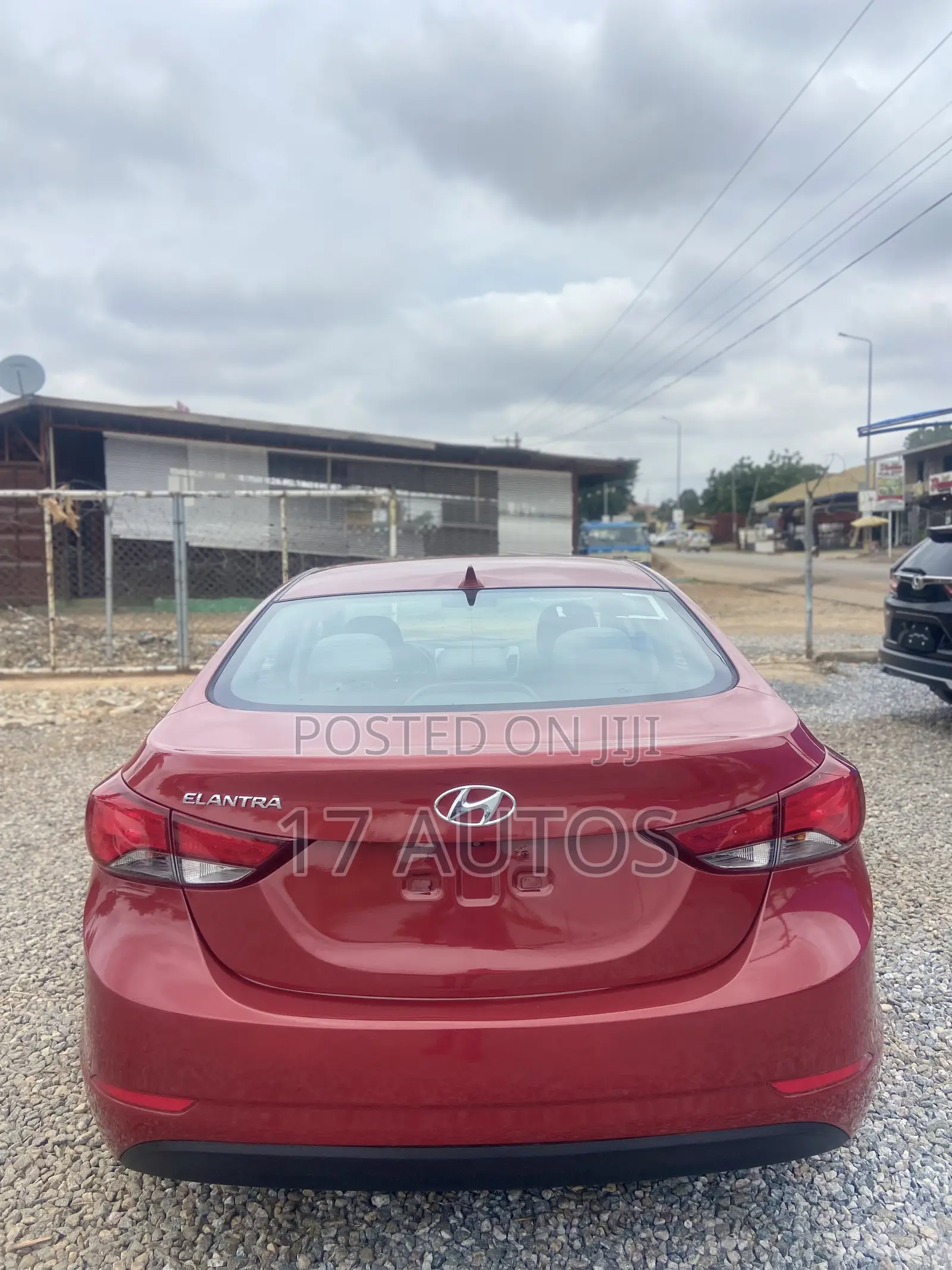 Hyundai Elantra Limited 4dr Sedan (1.8L 4cyl 6A) 2014 Red