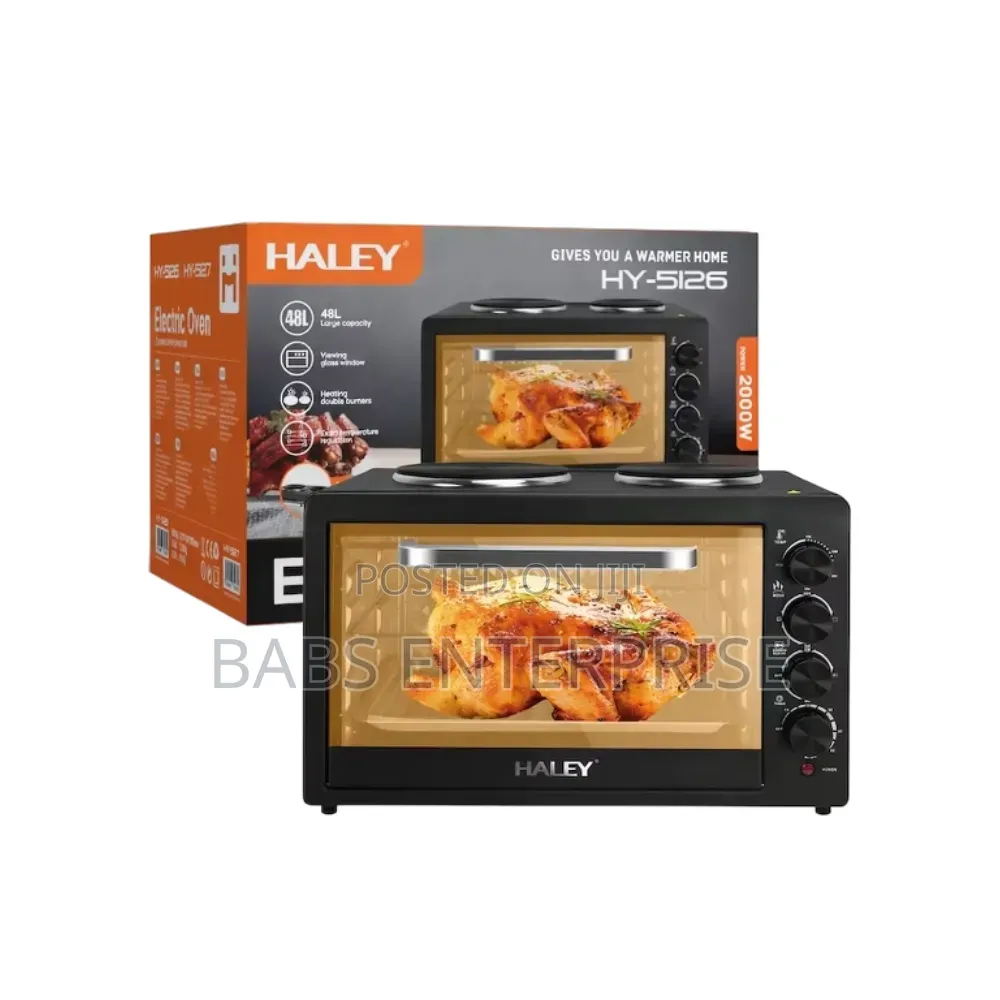 Haley Oven 48 LTR + 2 Hot Plate