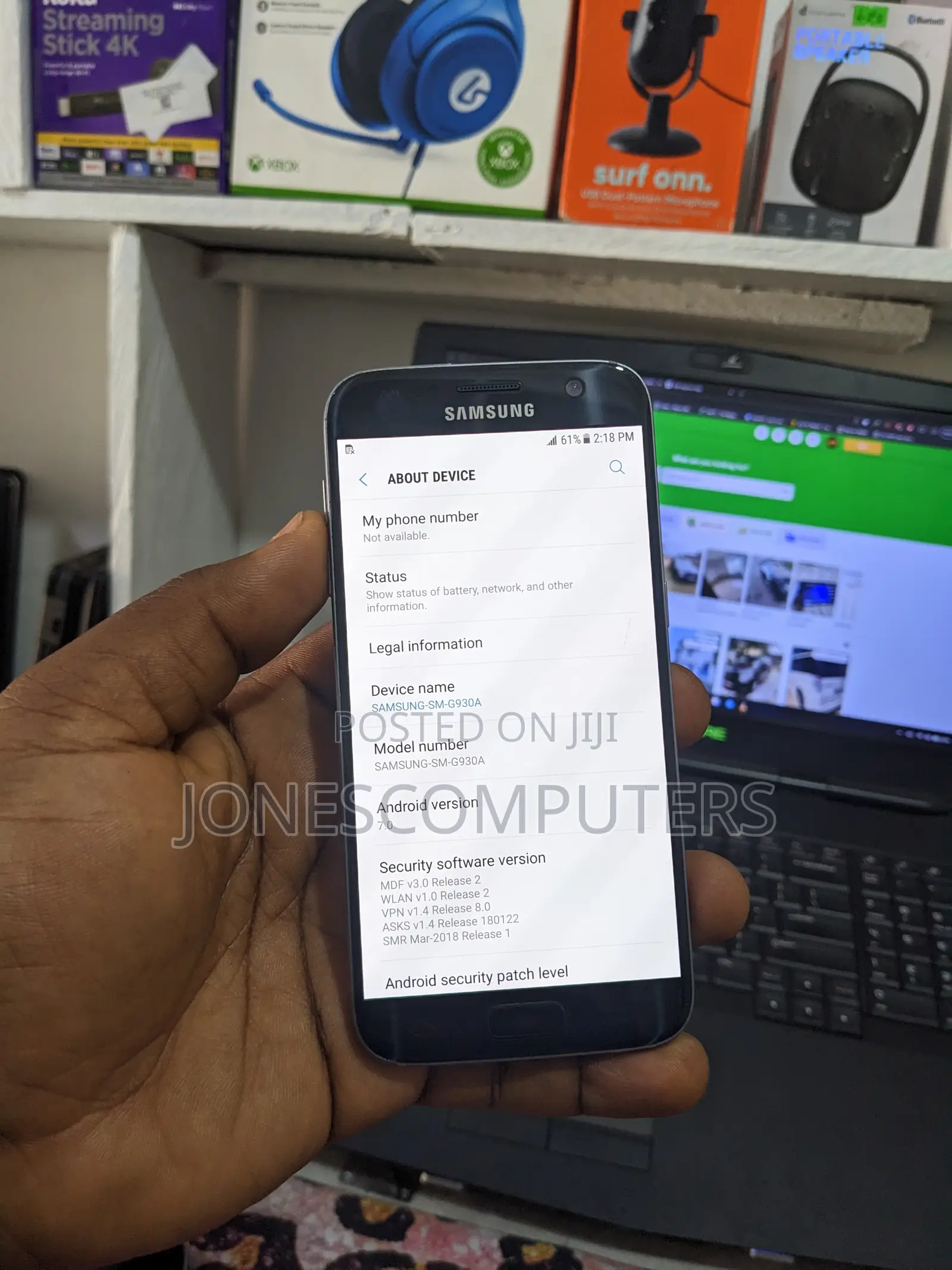 Samsung Galaxy S7 32 GB Black
