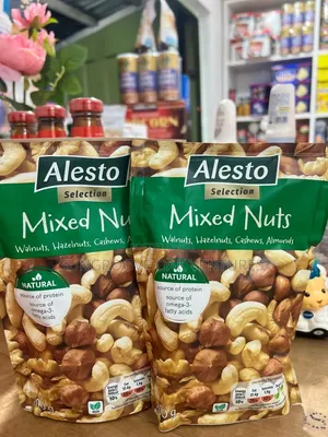 Mixed Nuts Cashews Walnuts and Almonds Alesto
