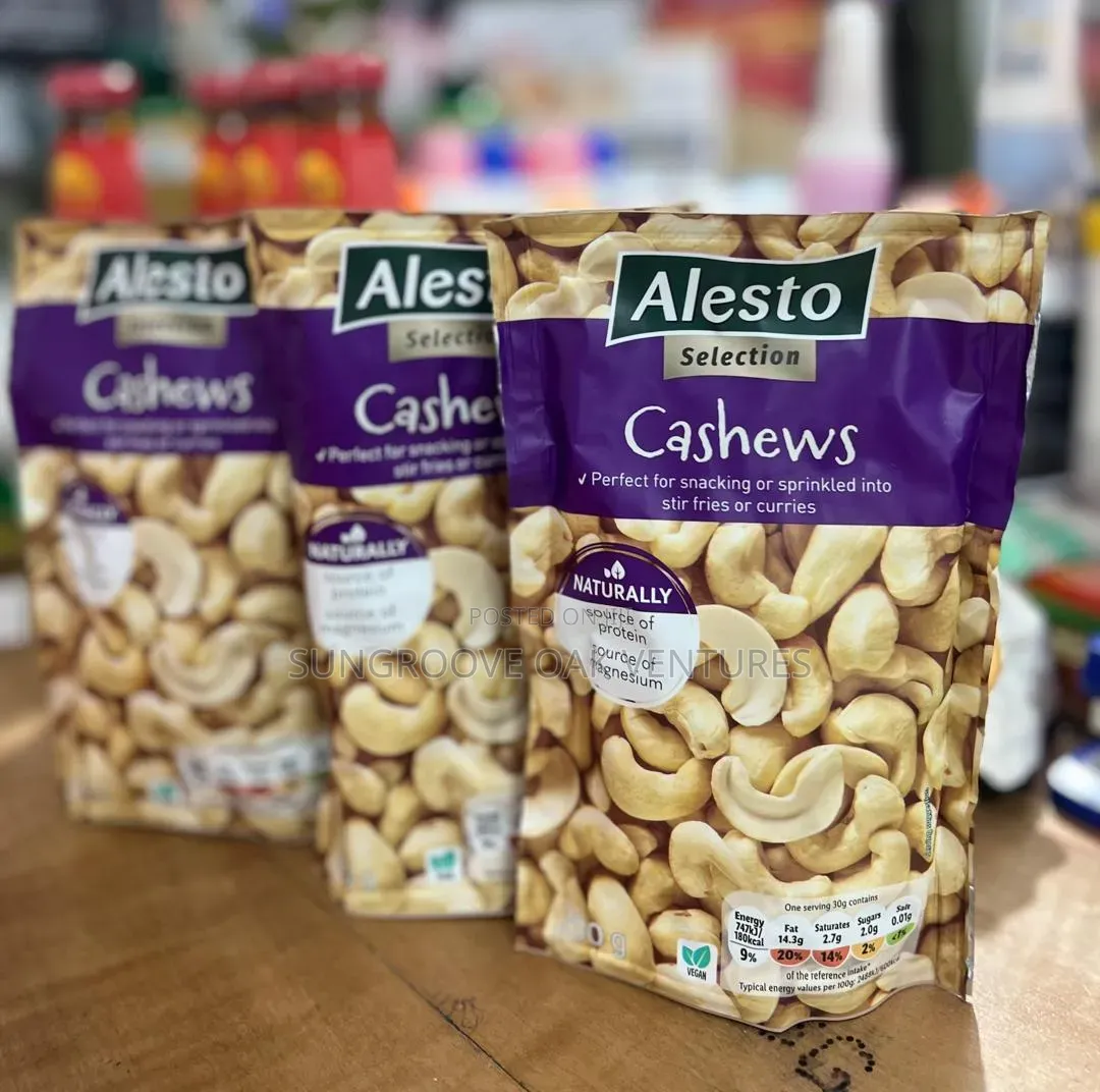 Mixed Nuts Cashews Walnuts and Almonds Alesto
