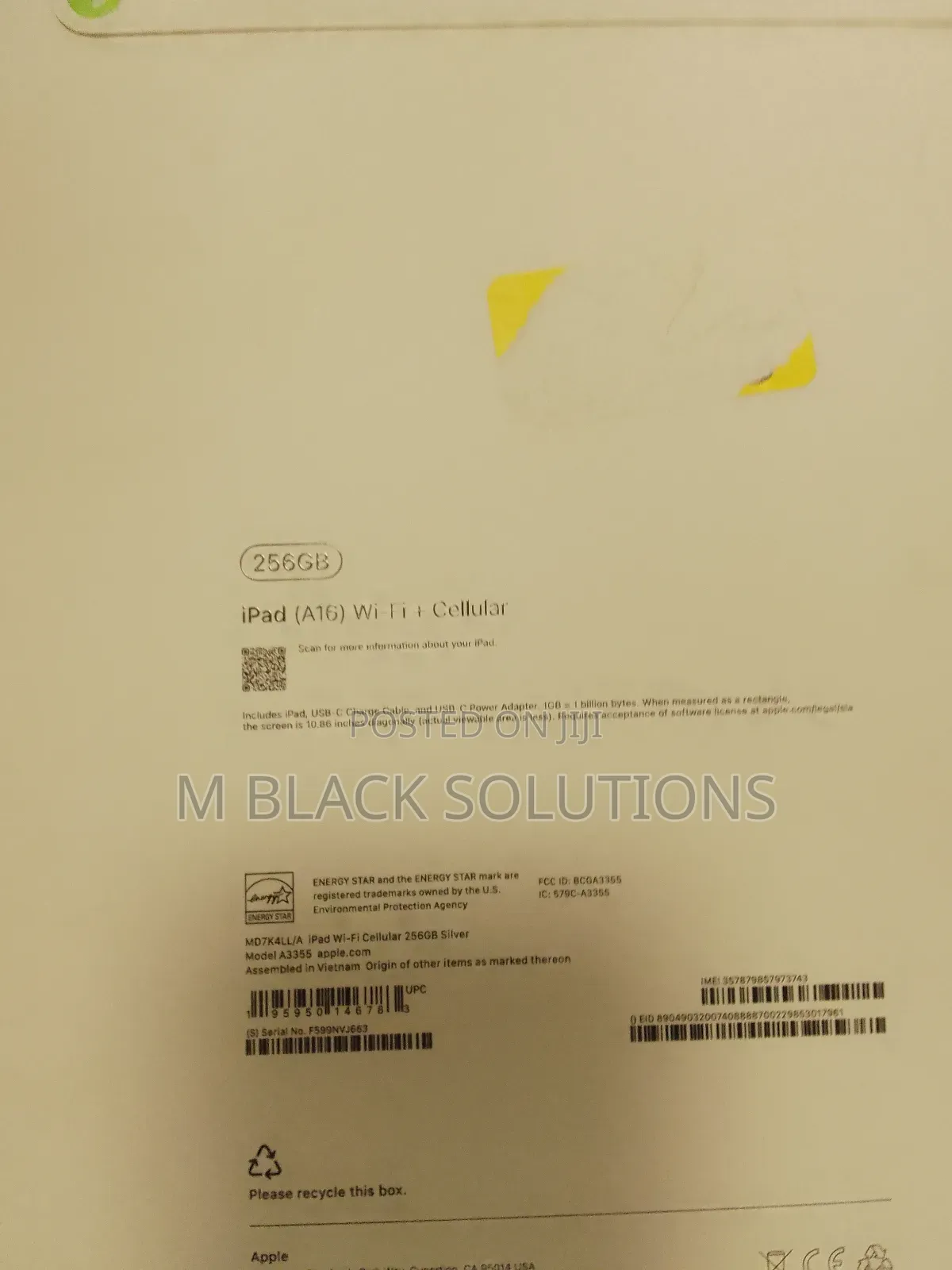 New Apple iPad Air 11 (2026) 256 GB