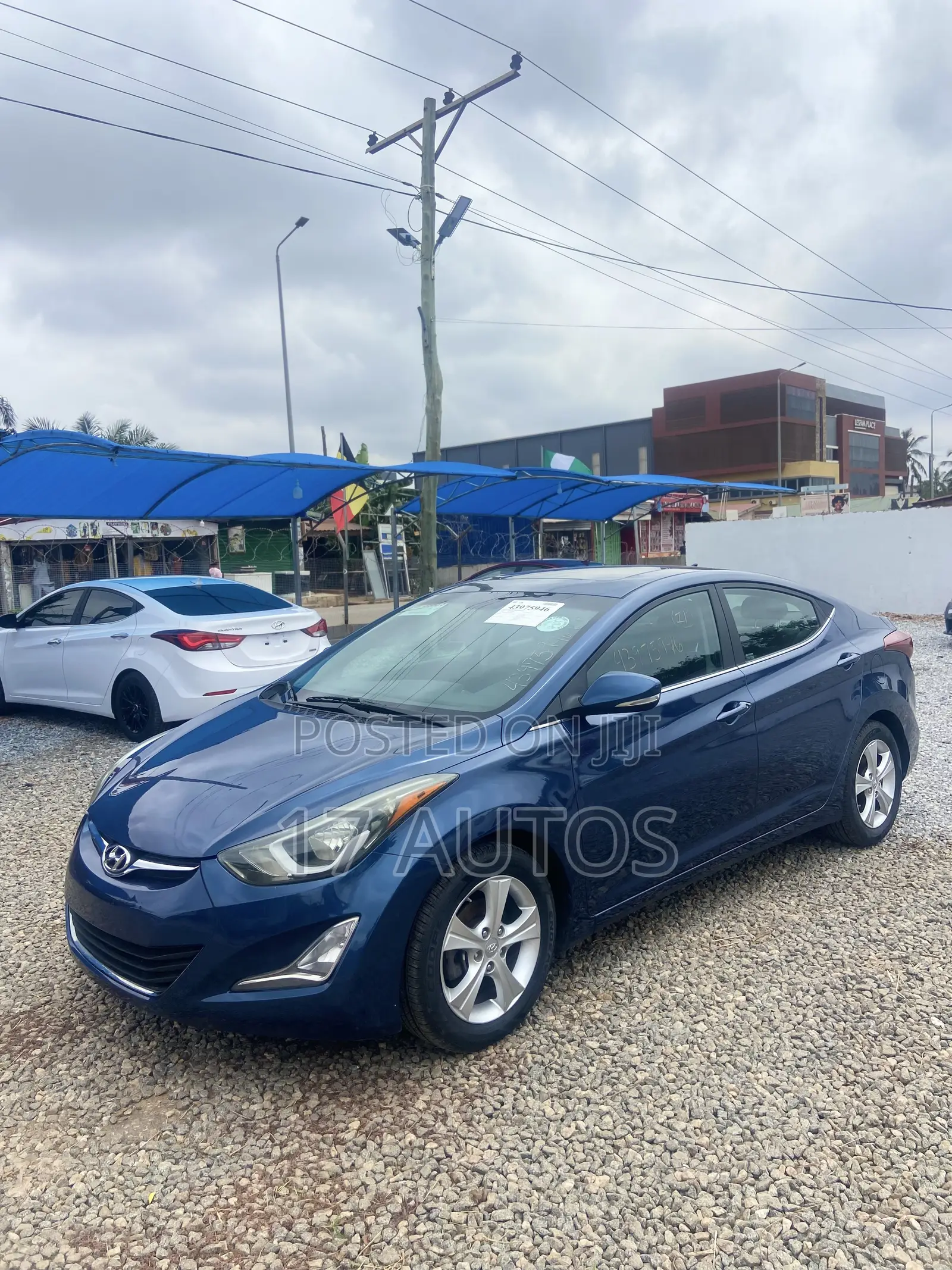 Hyundai Elantra Limited 4dr Sedan (1.8L 4cyl 6A) 2014 Blue