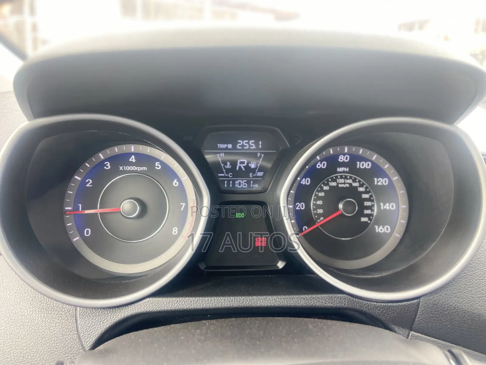 Hyundai Elantra Limited 4dr Sedan (1.8L 4cyl 6A) 2014 Blue