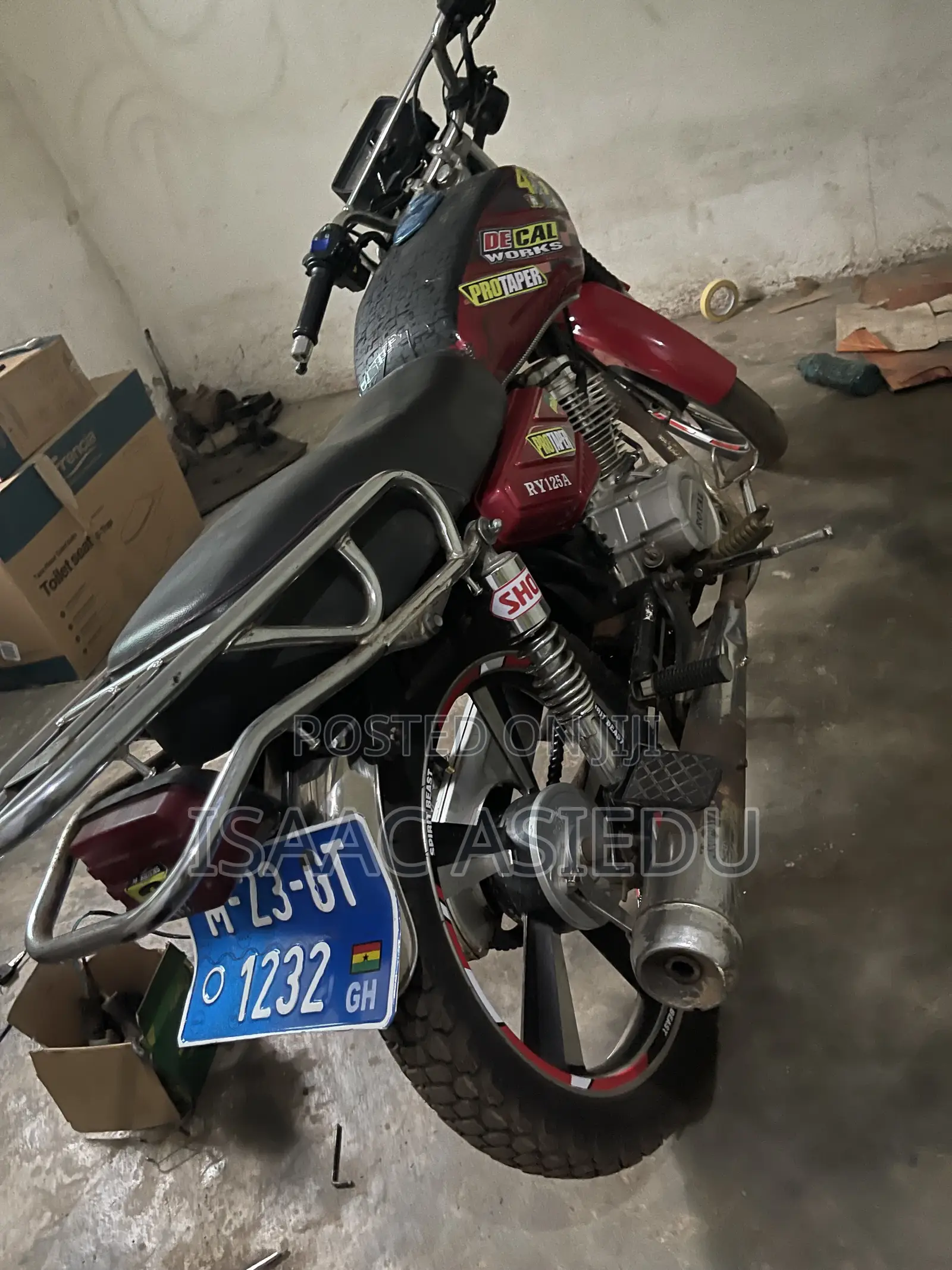 Royal RY125 2023 Red