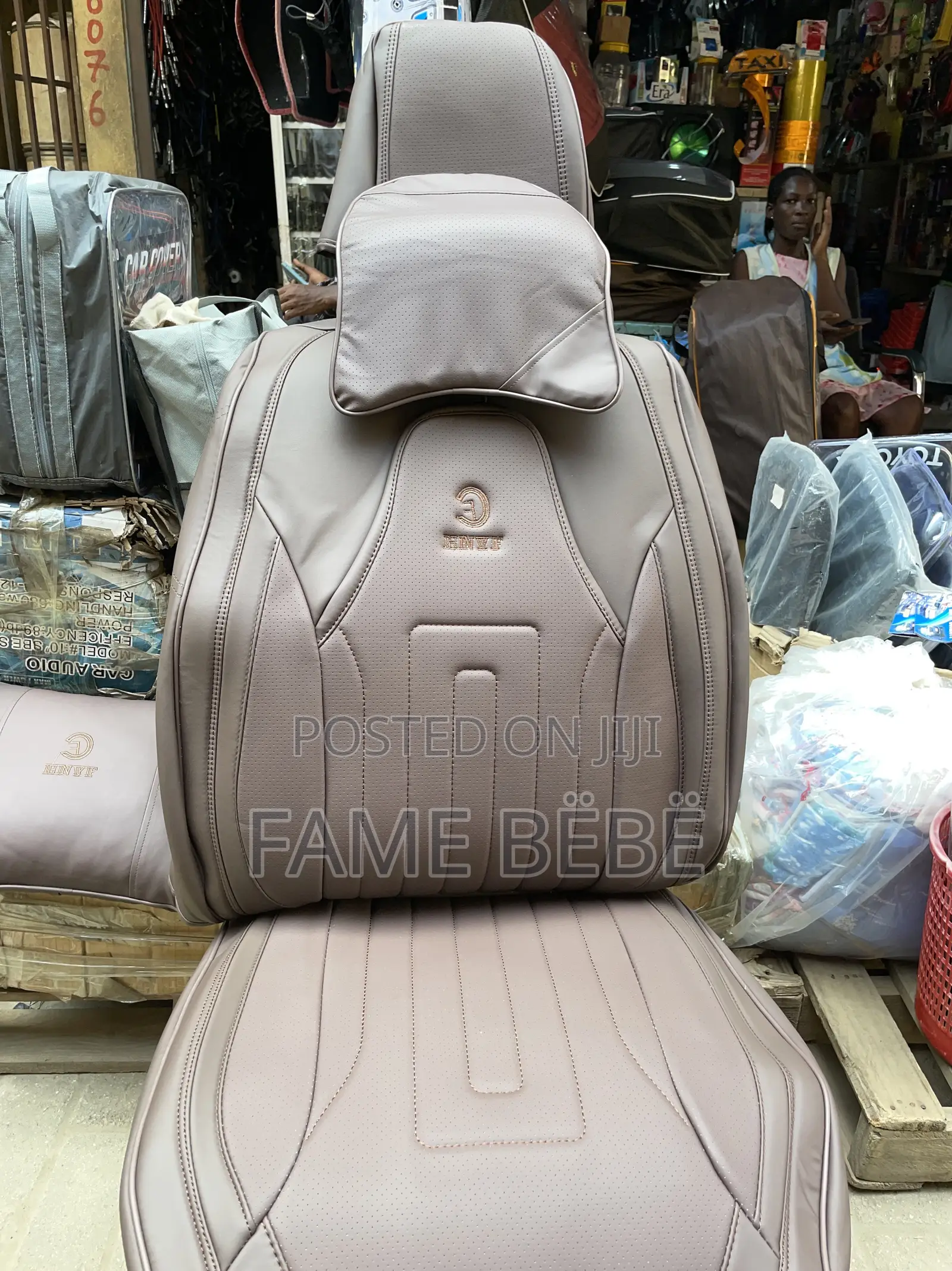 Premium Brown Luxury Seat Cover