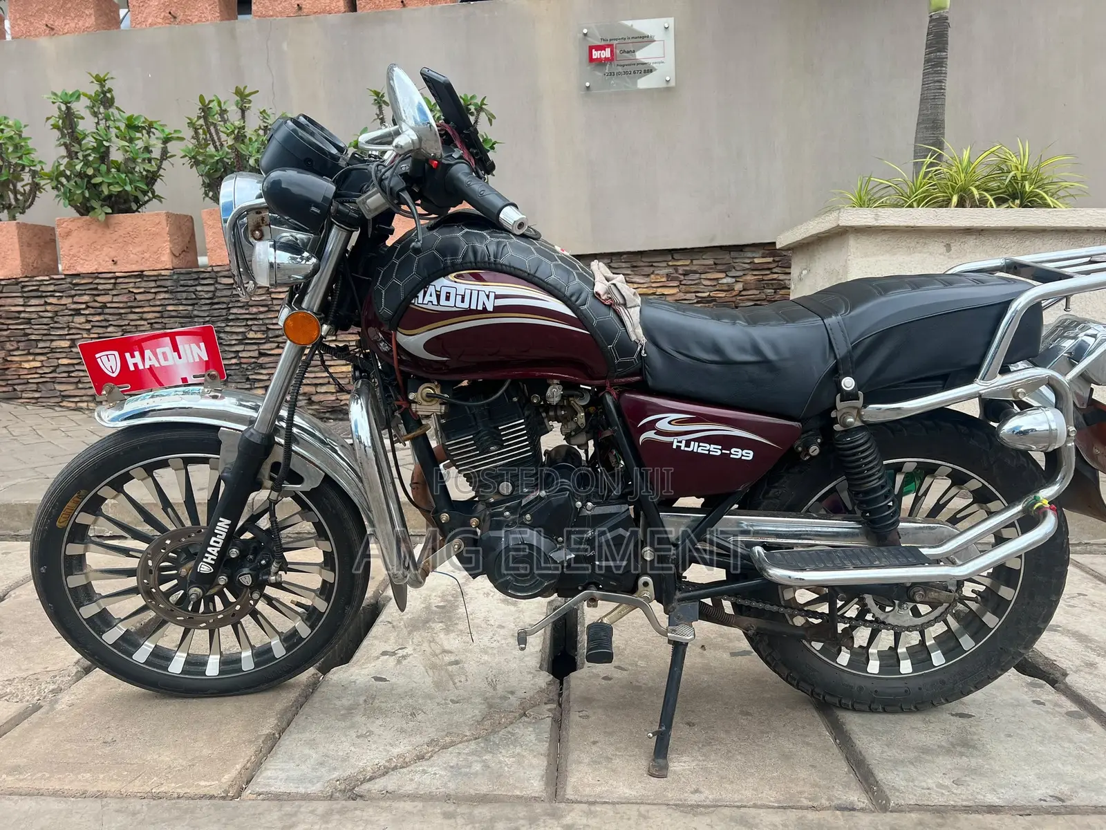 Haojin HJ125-99 2025 Brown