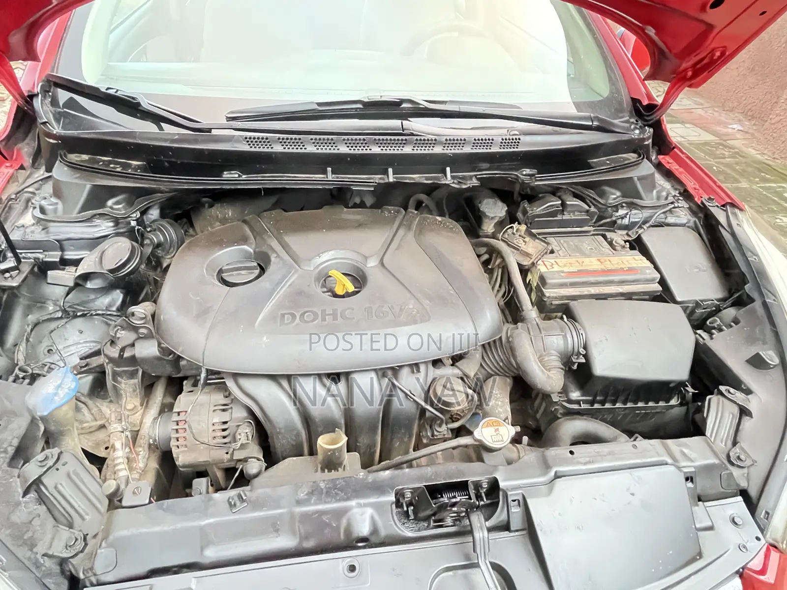 Hyundai Elantra SE 4dr Sedan (1.8L 4cyl 6M) 2015 Red