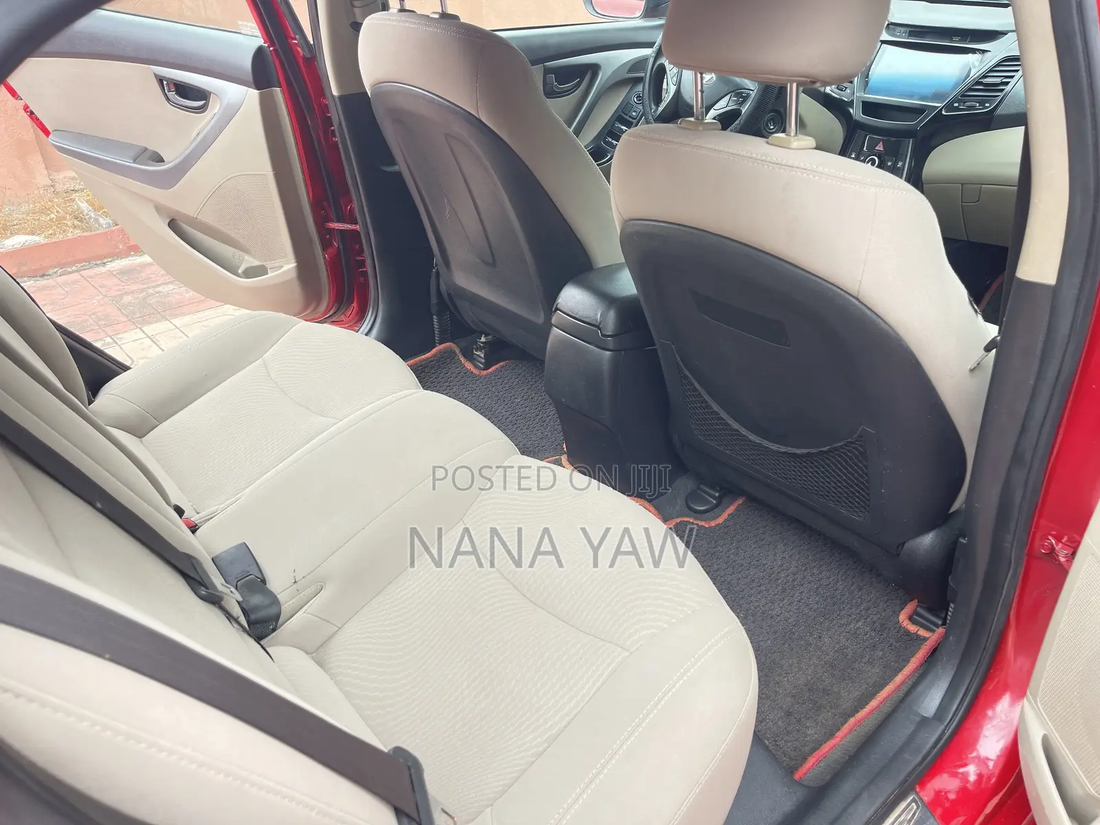 Hyundai Elantra SE 4dr Sedan (1.8L 4cyl 6M) 2015 Red
