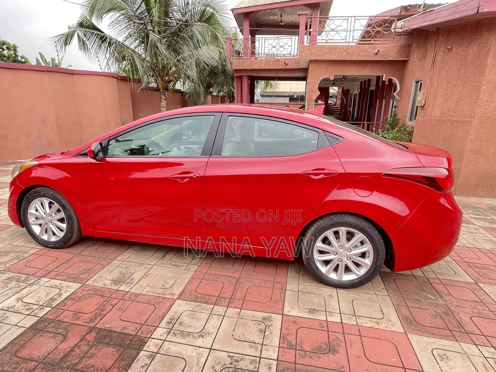 Hyundai Elantra SE 4dr Sedan (1.8L 4cyl 6M) 2015 Red