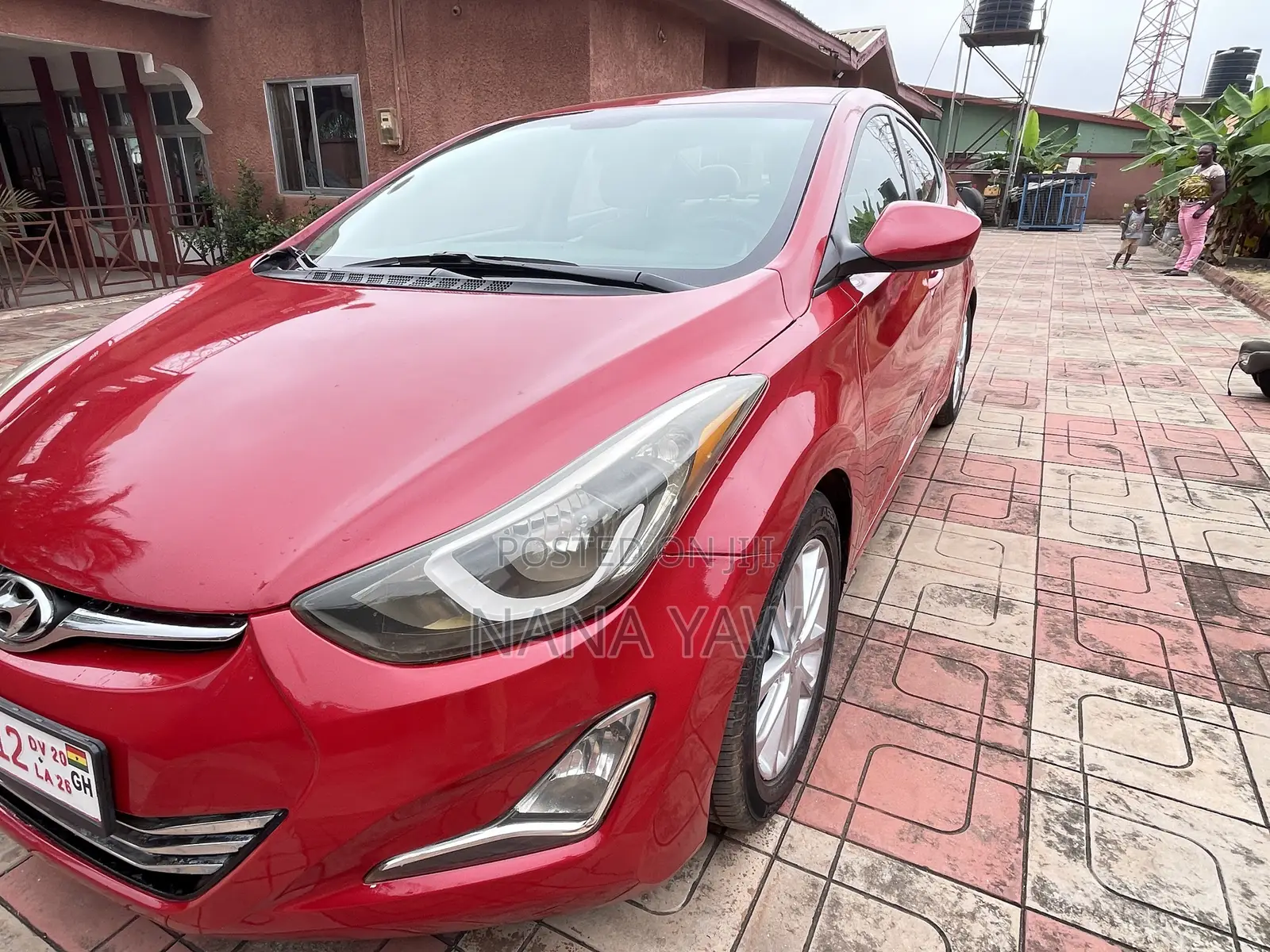 Hyundai Elantra SE 4dr Sedan (1.8L 4cyl 6M) 2015 Red