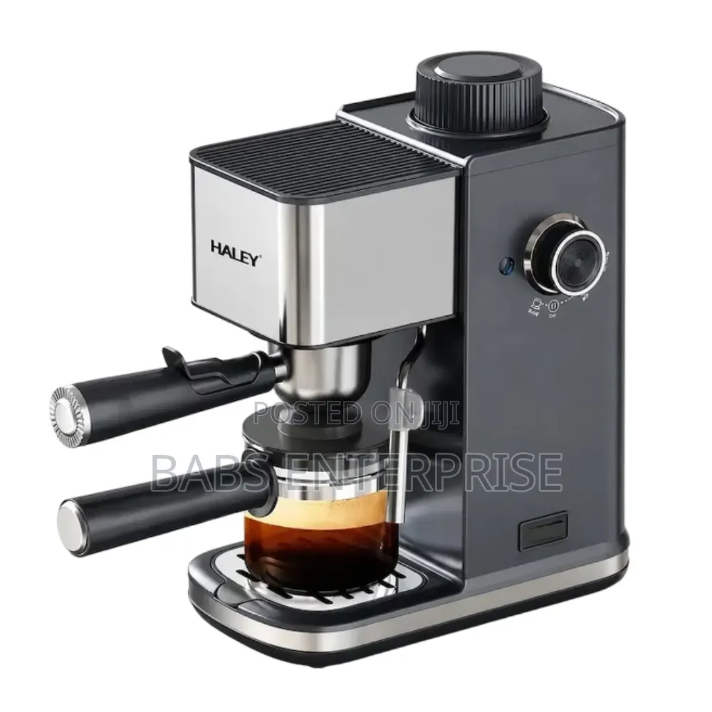 Haley Coffee Machine 350ML + Milk Frother