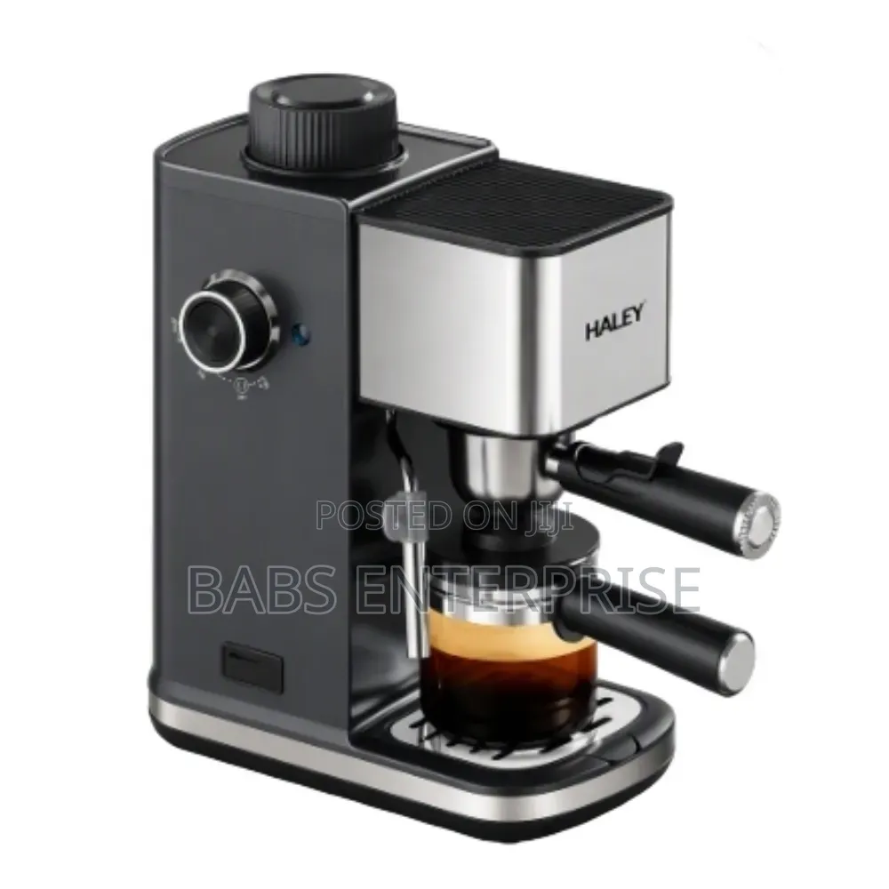 Haley Coffee Machine 350ML + Milk Frother