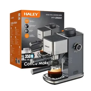 Haley Coffee Machine 350ML + Milk Frother