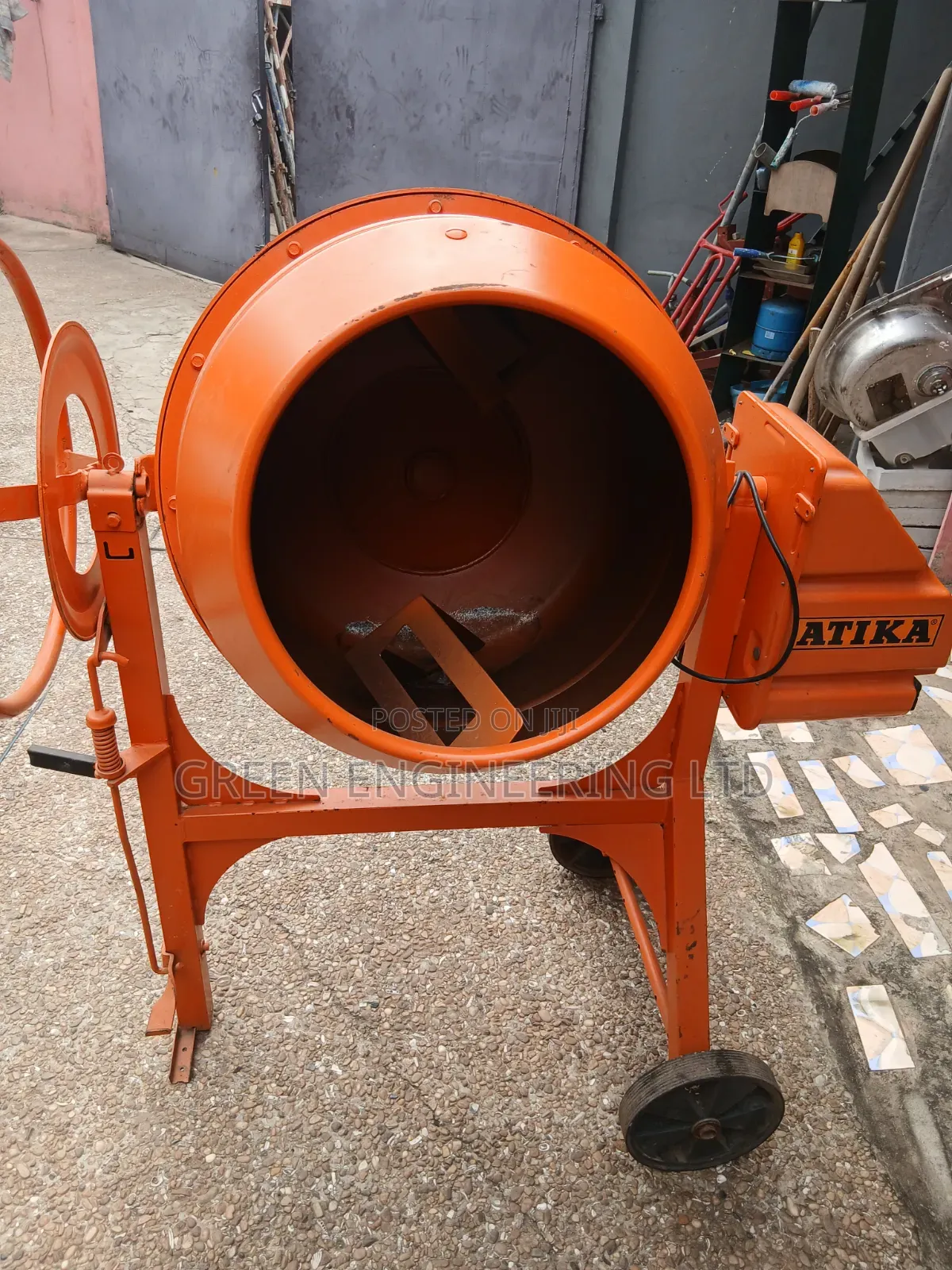 Electric Concrete Mixer