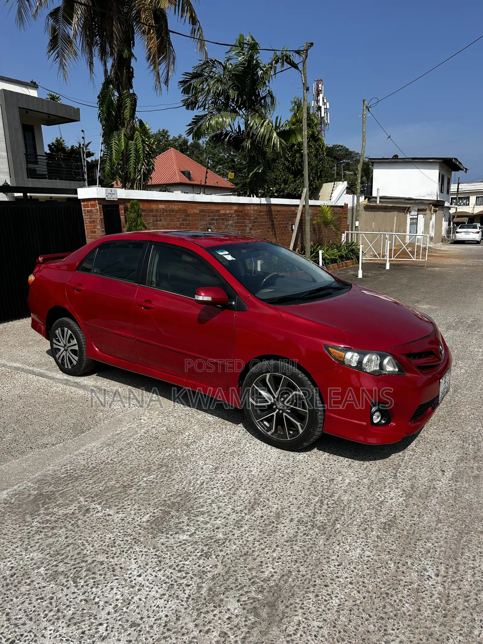 Toyota Corolla S 4dr Sedan (1.8L 4cyl 4A) 2010 Red