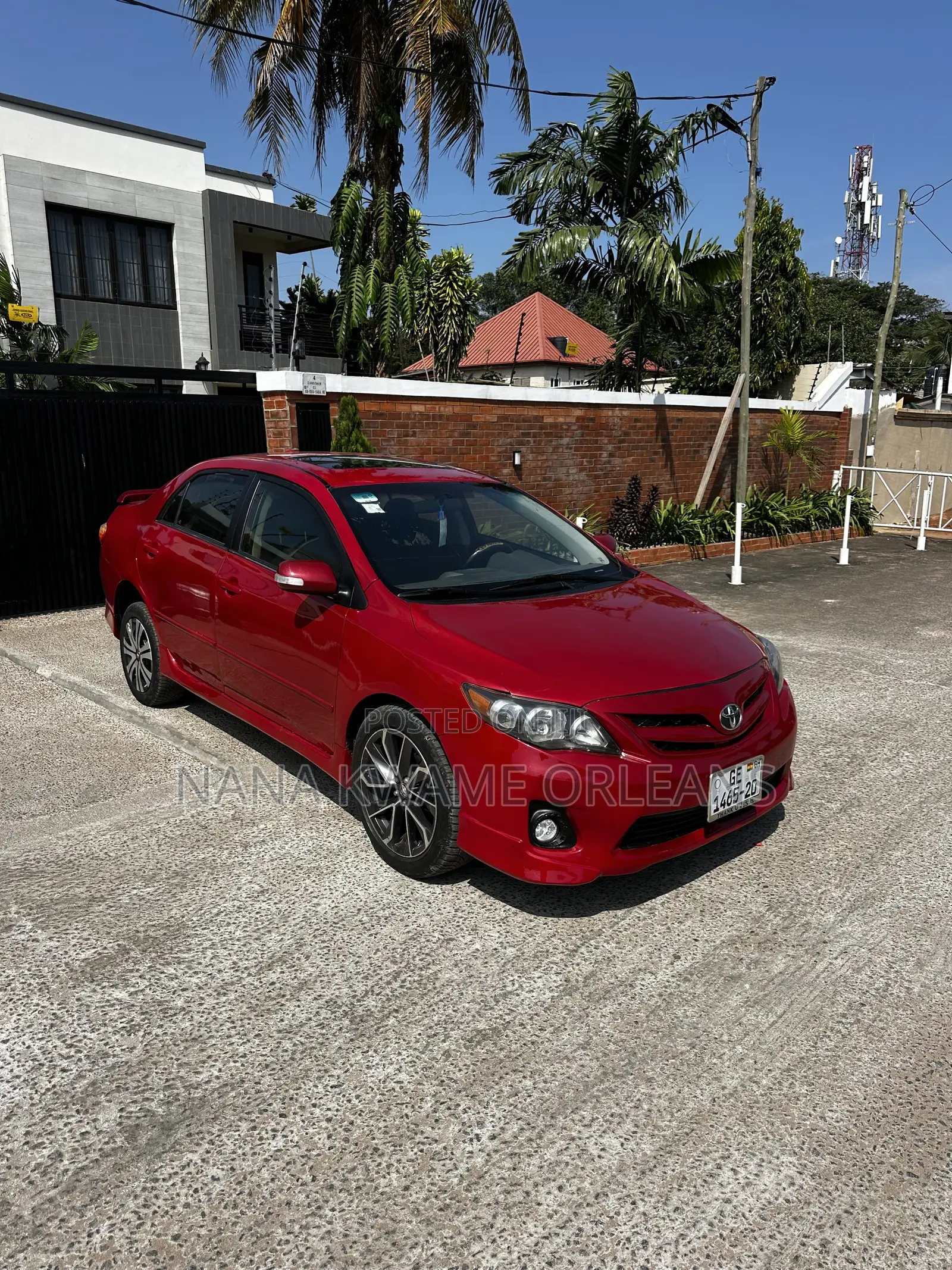 Toyota Corolla S 4dr Sedan (1.8L 4cyl 4A) 2010 Red