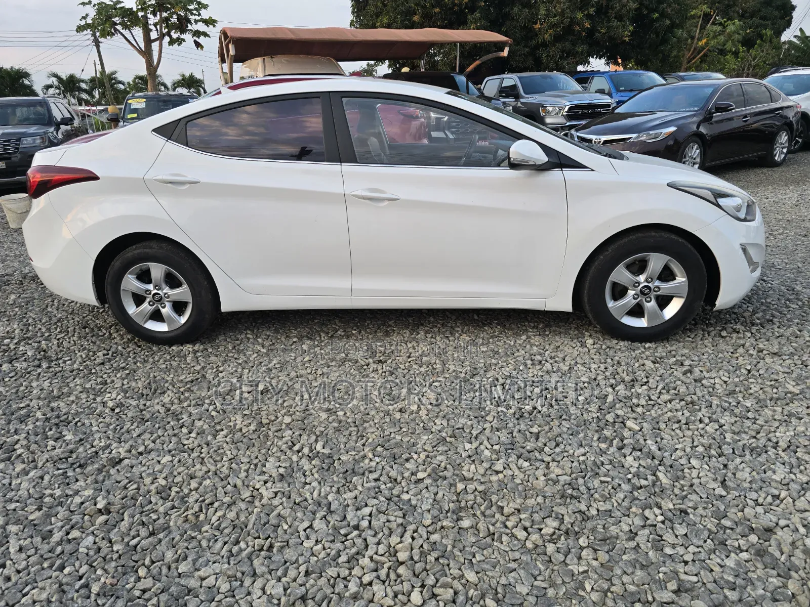 Hyundai Avante 2013 White