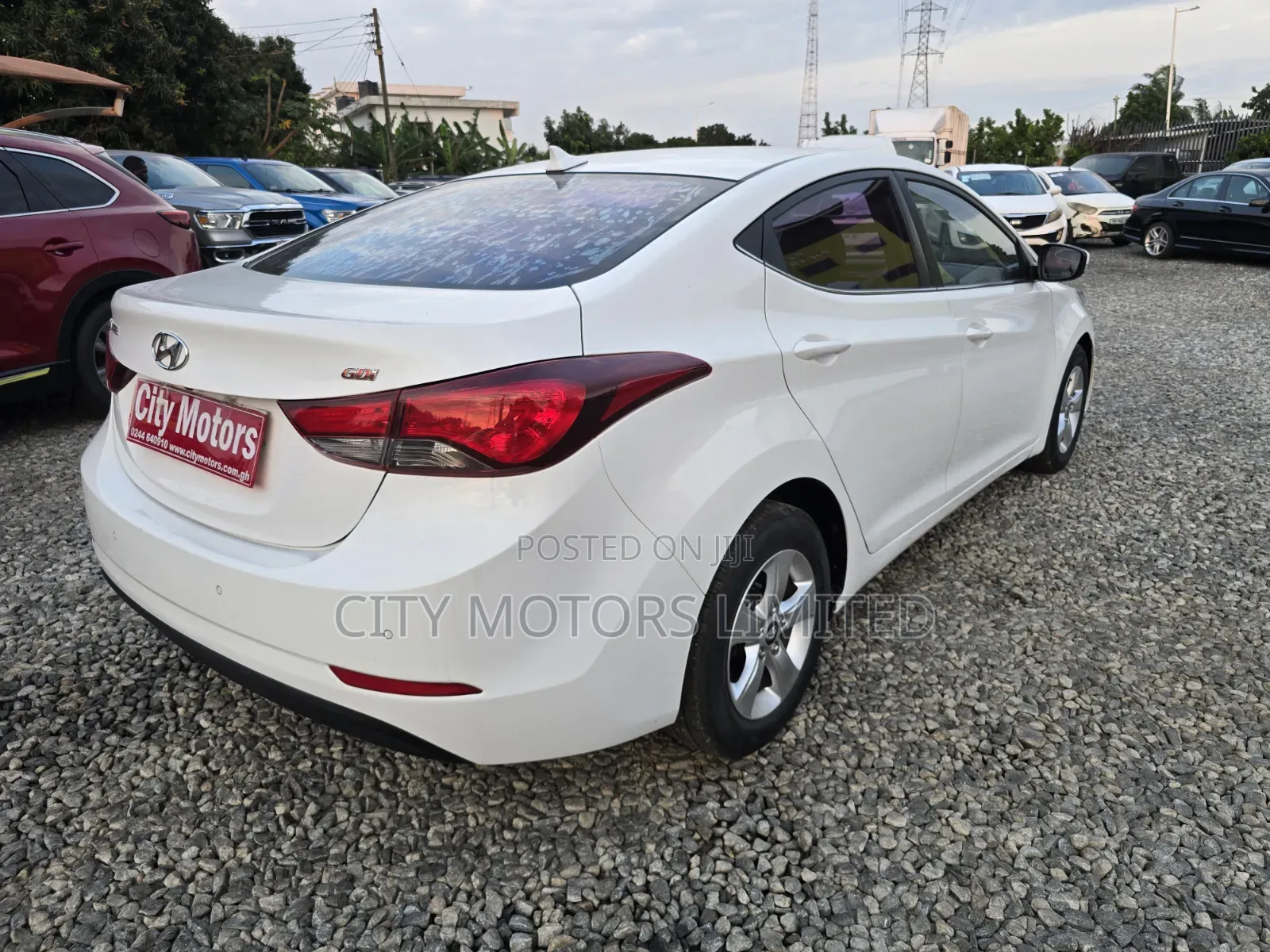 Hyundai Avante 2013 White