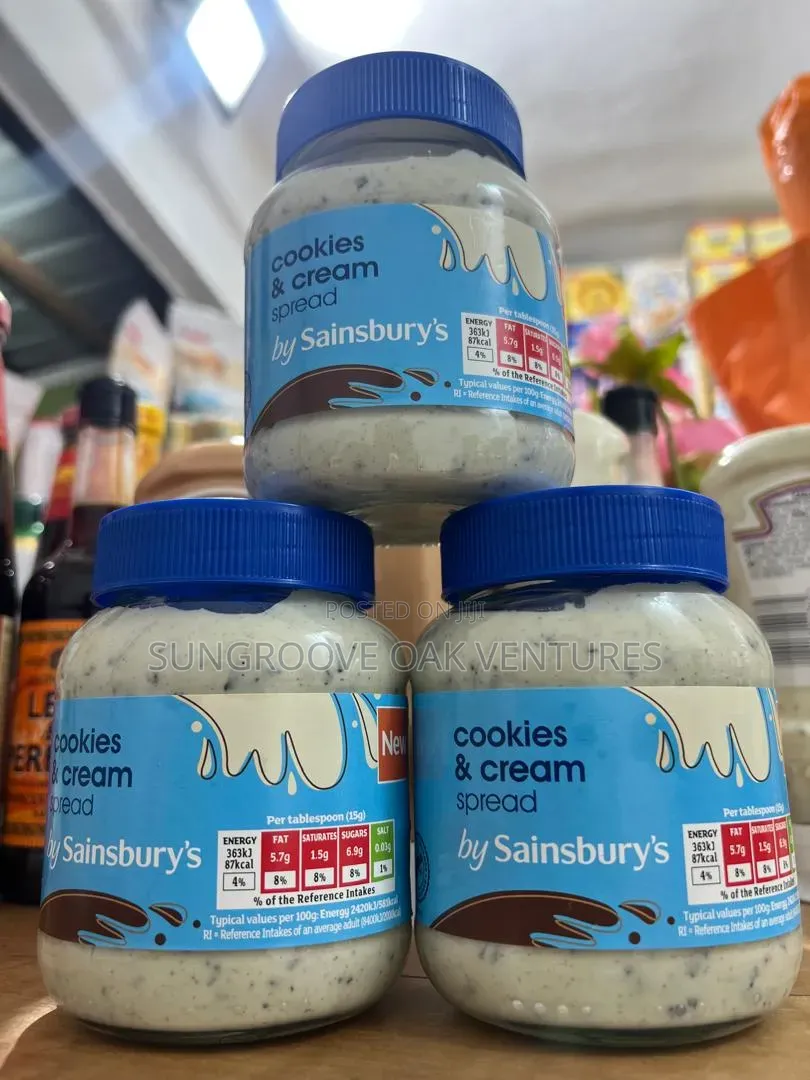 Cookies & Cream Spread 350g by Sainsbury's
