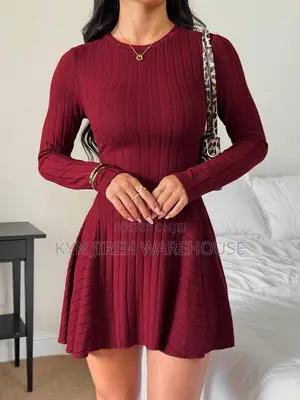 Ladies Wine Dress